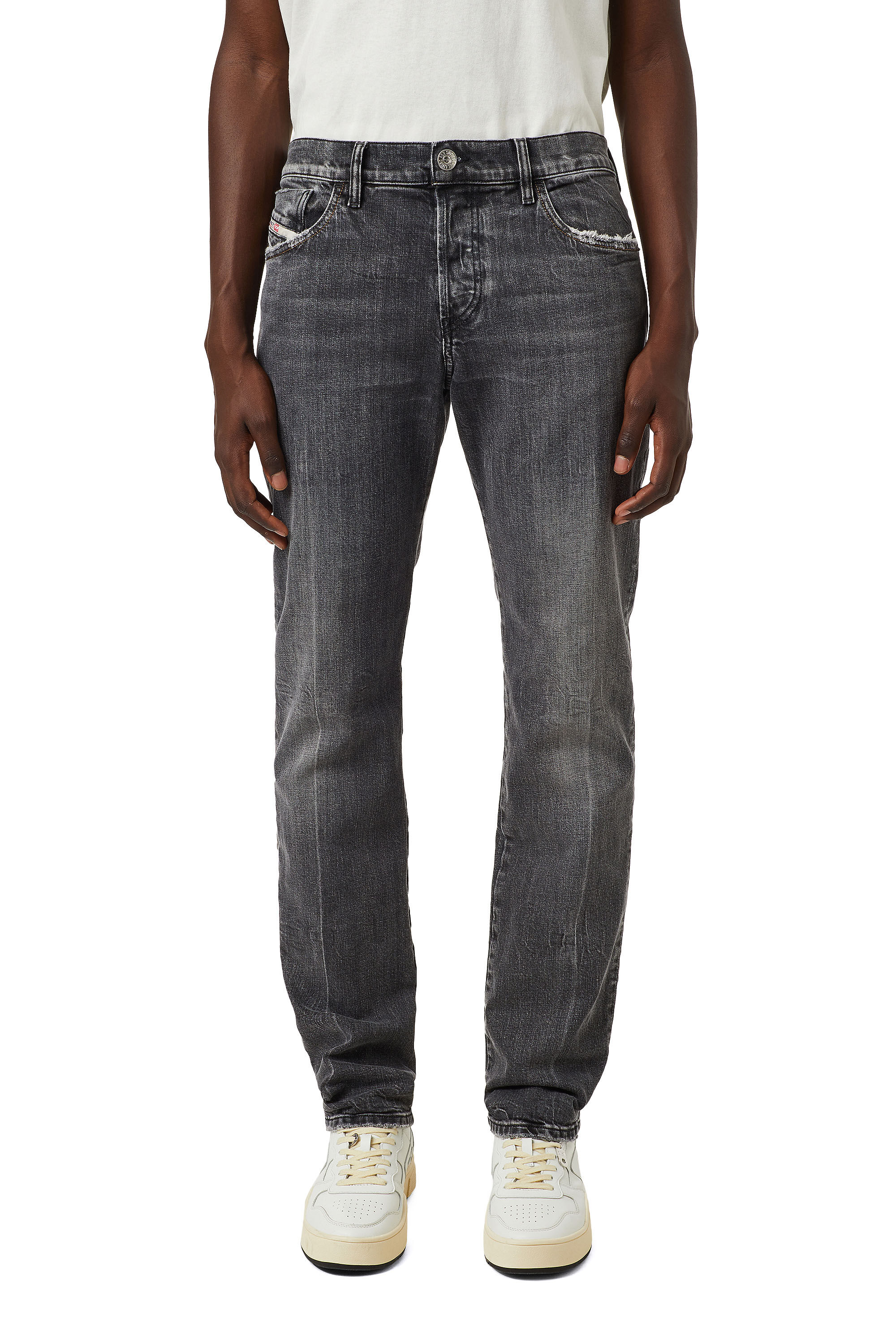 Diesel - D-Kras 09A22 Straight Jeans,  - Image 3