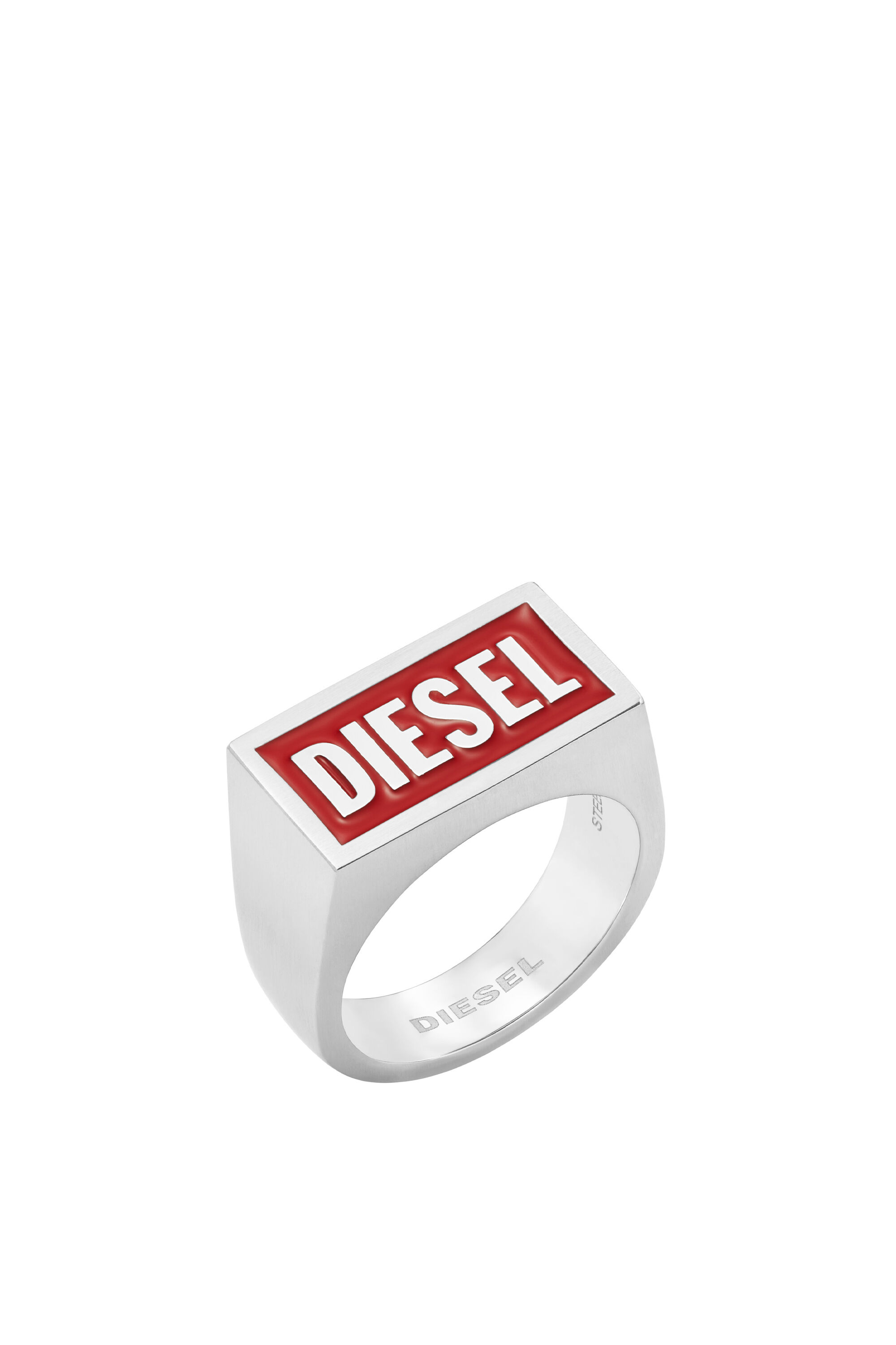 Diesel - DX1366, Male's ジュエリー リング in シルバー - 1