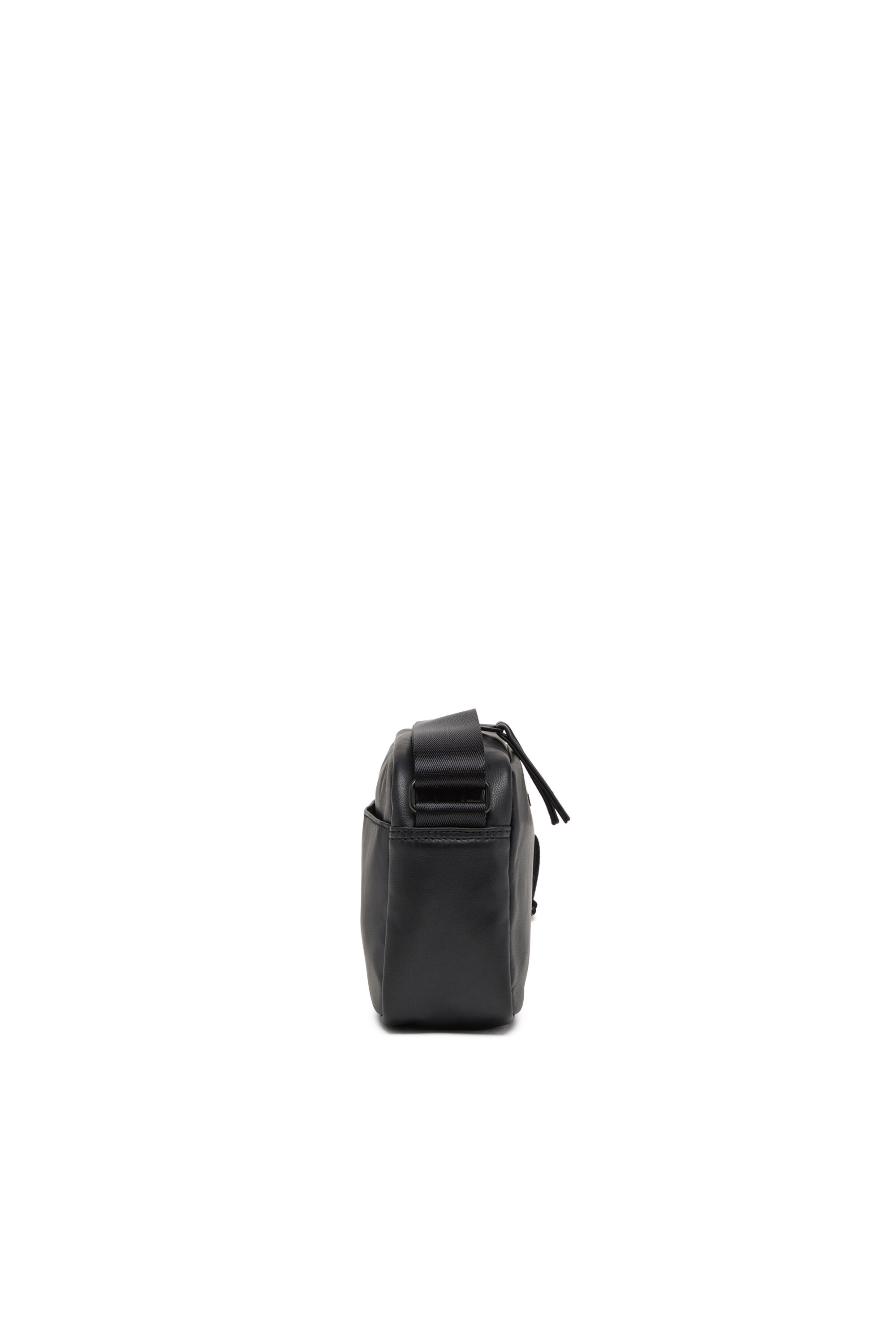 Diesel - RAVE CAMERA BAG X, Male's Rave-Camera bag in nappa leather in ブラック - 4