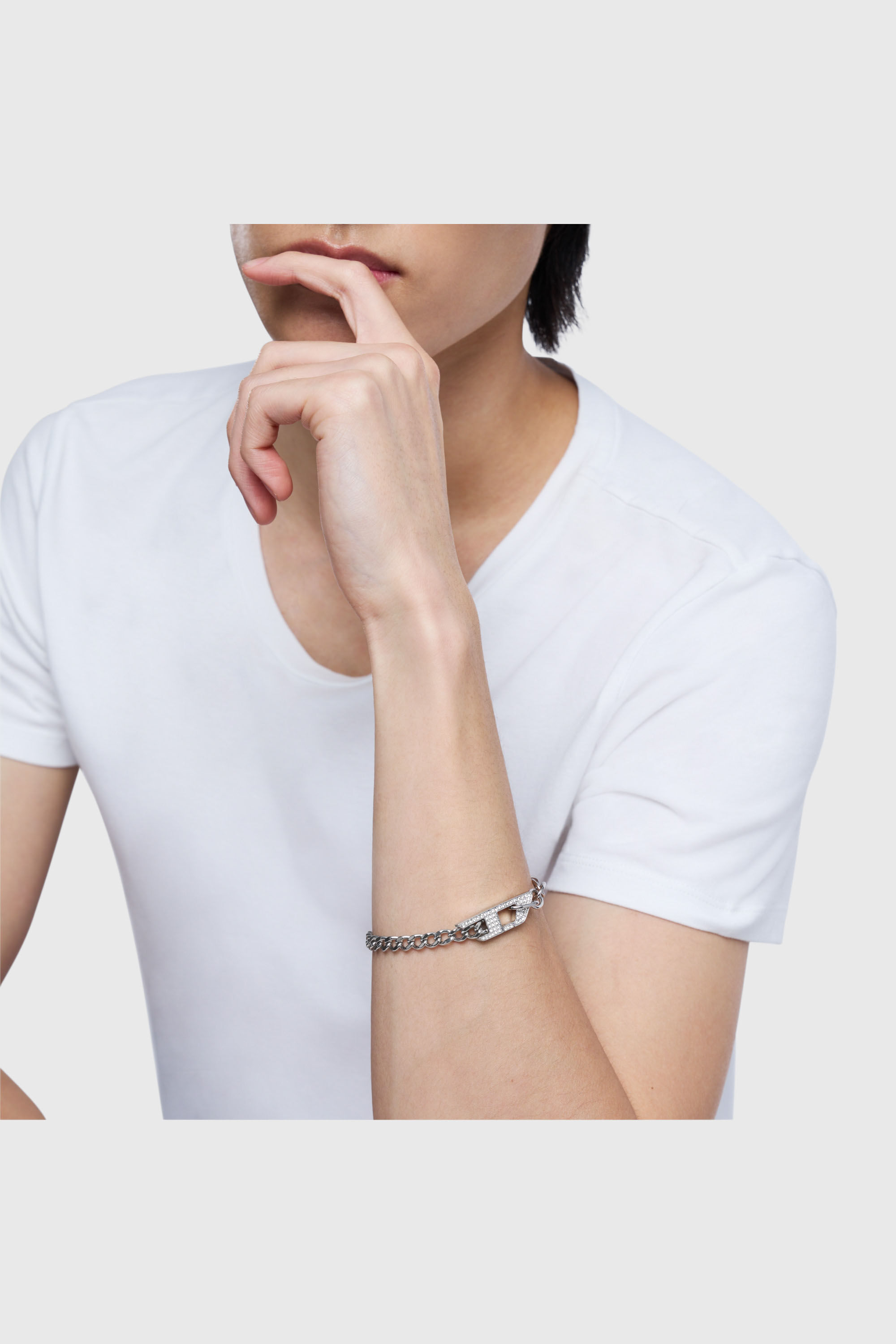Diesel - DX1627040 JEWELLERY, Unisex's ブレスレット in シルバー - 4
