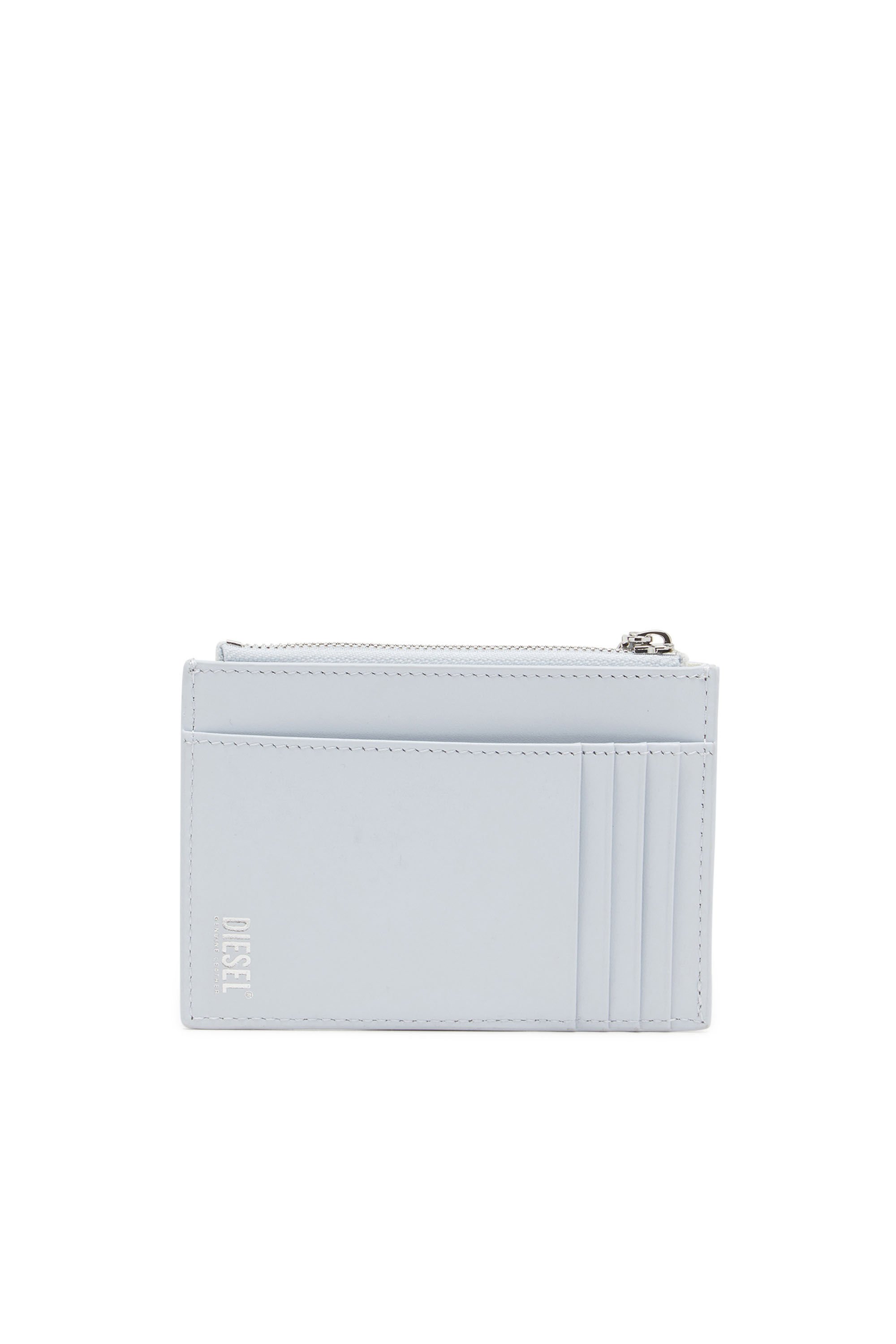 Diesel - 1DR CARD HOLDER I, Female's Card holder in pastel leather in ライトブルー - 2