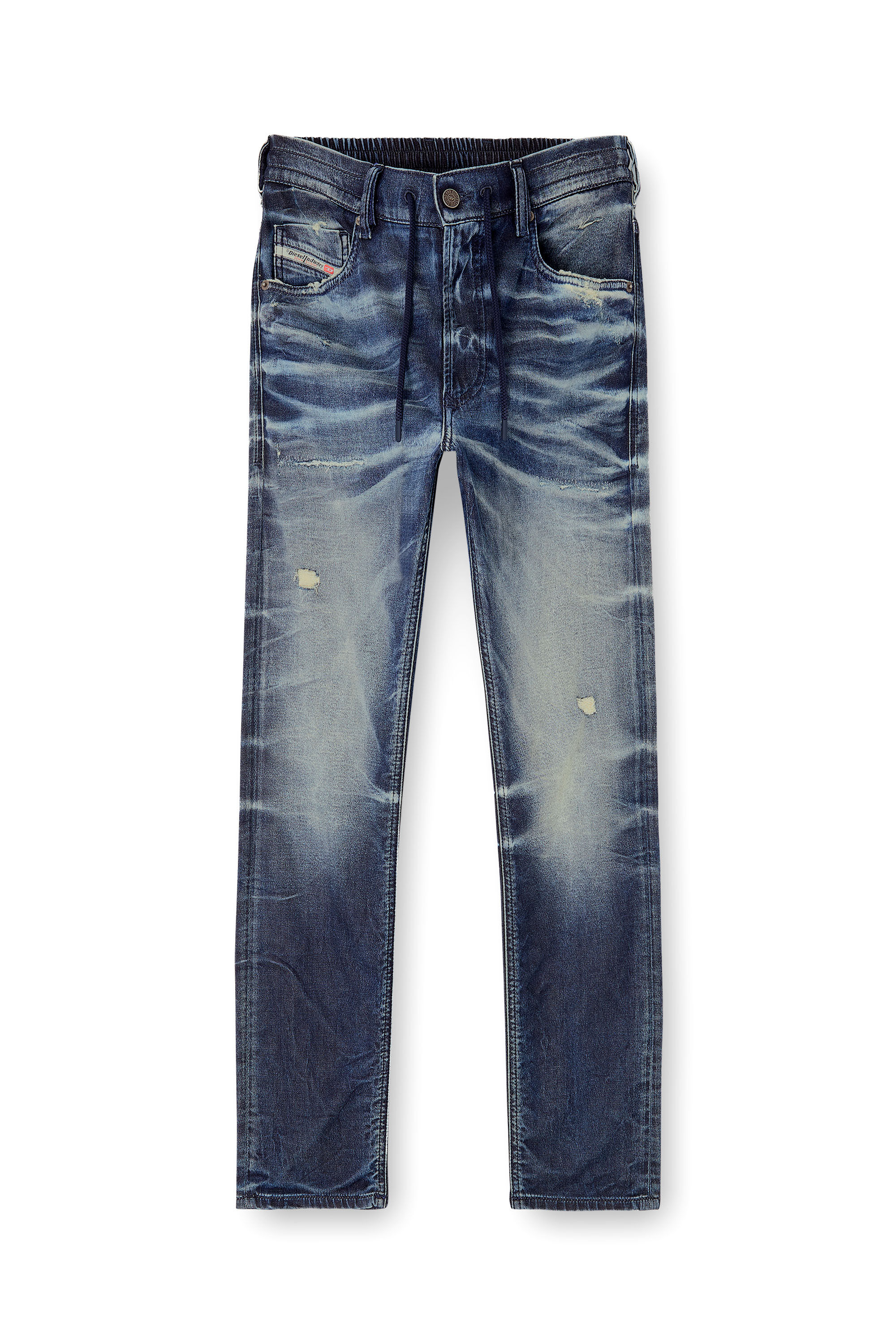Diesel - Male's Regular 2032 D-Krooley Joggjeans&reg; 068UD, ダークブルー - 2