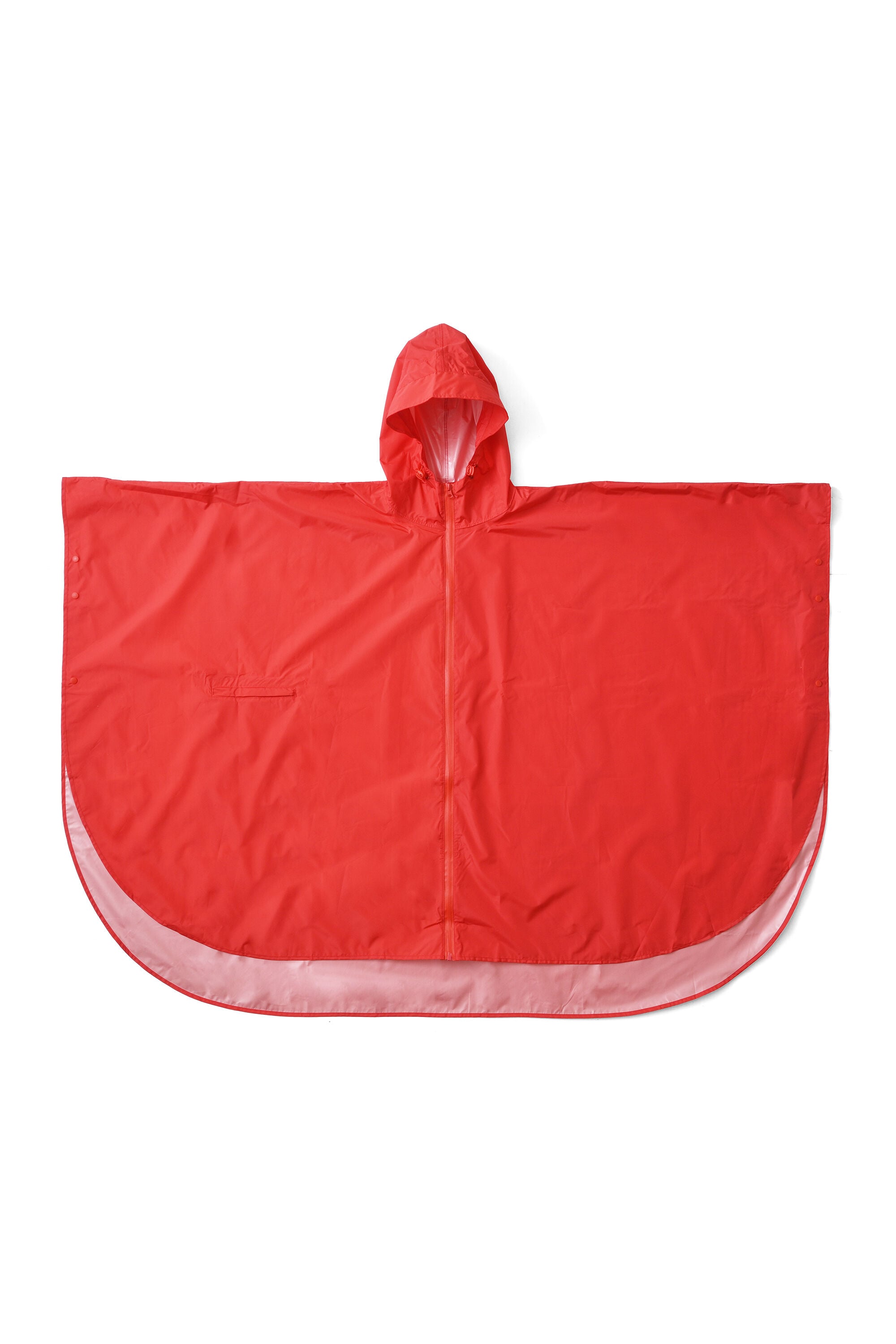 Diesel - RAVE PONCHO, Unisex's RAVE PONCHO in レッド - 2
