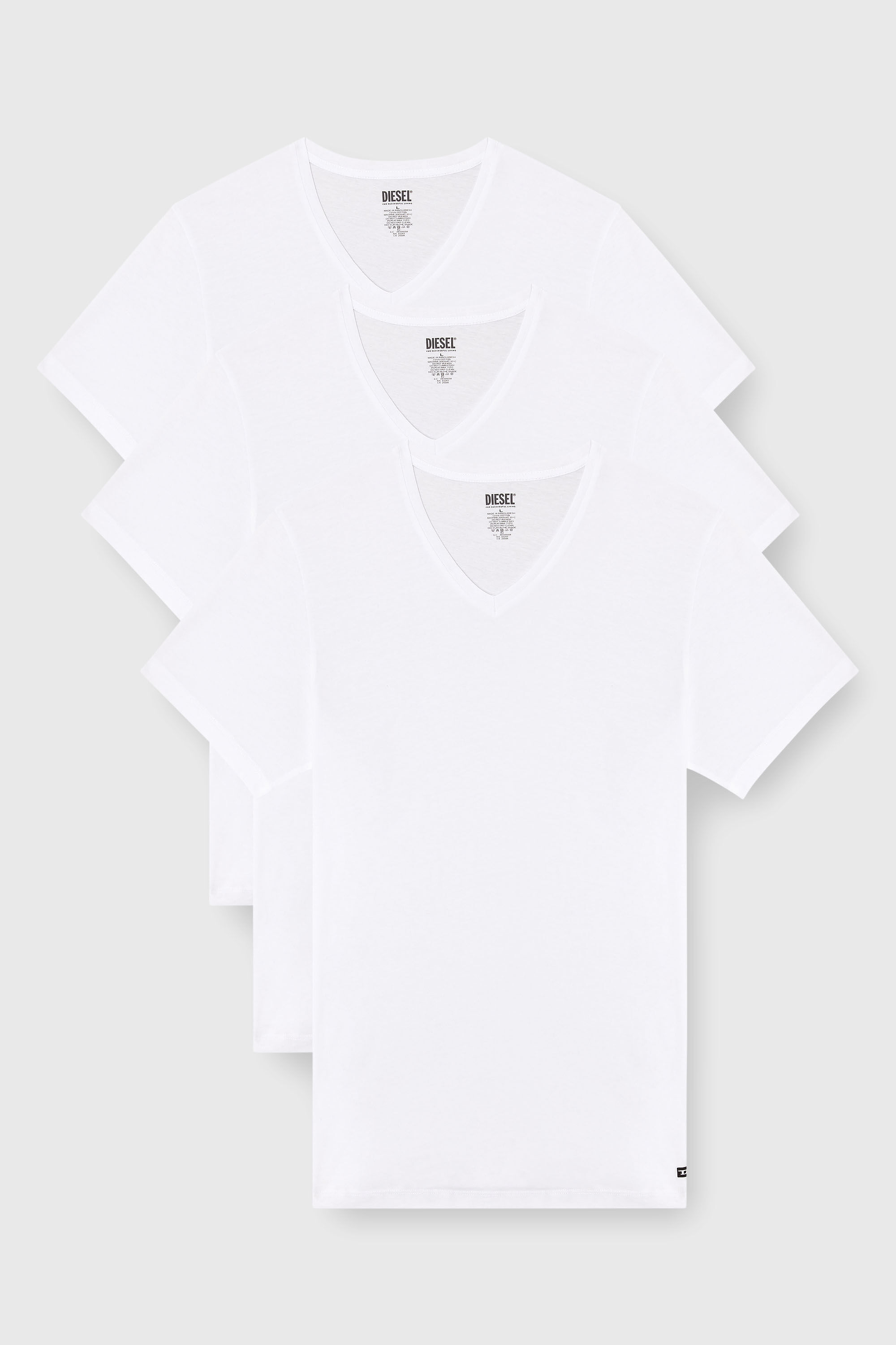 MICHAEL-D-BOX-3PACK Tシャツ3枚パック｜ホワイト｜メンズ｜DIESEL