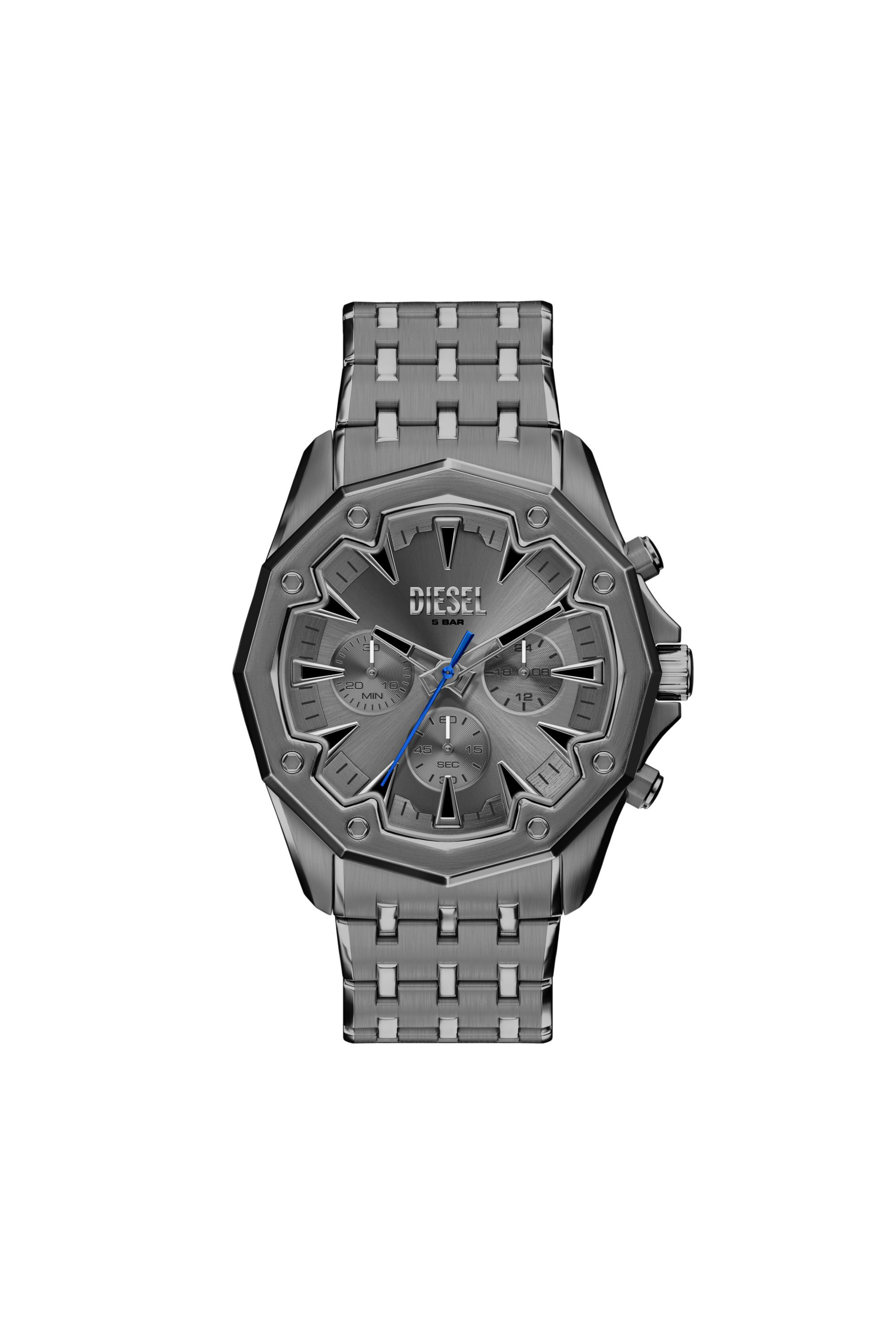 DZ4708 WATCH Stinger Gunmetal Stainless Steel Watch｜グレー