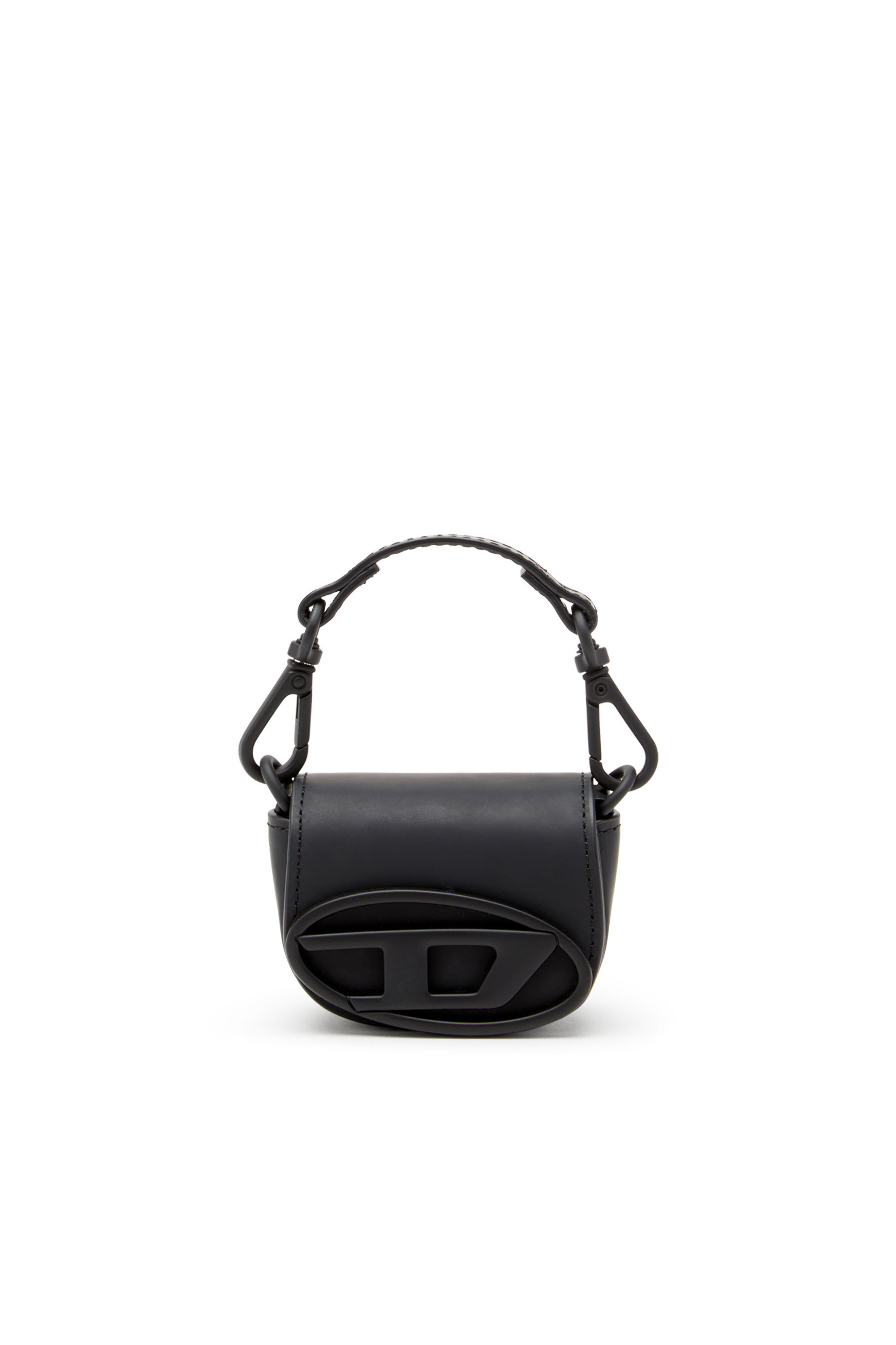 1DR XXS CHAIN Iconic micro bag charm in matte leather｜ブラック｜ウィメンズ｜DIESEL