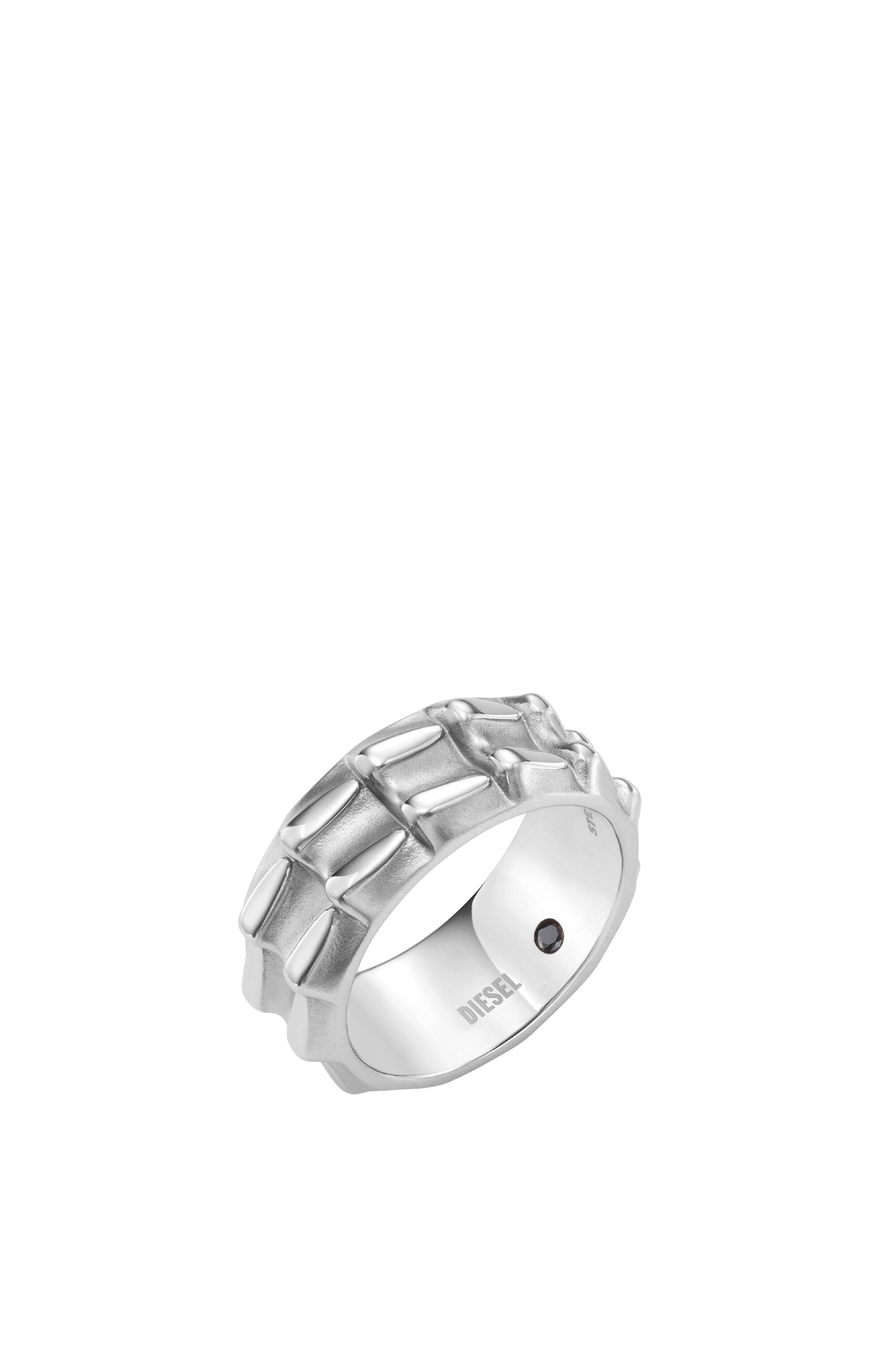 Diesel - DX1394, Unisex's ジュエリー リング in シルバー - 1