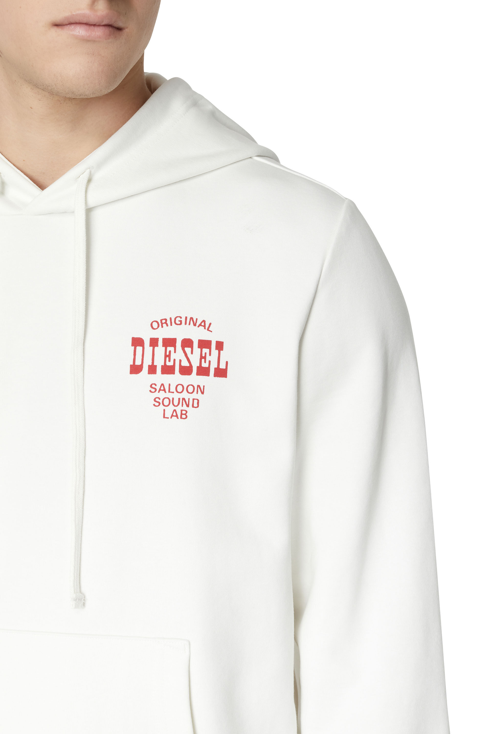 S-GINN-HOOD-K28（MEN）: プリントパーカー｜ディーゼル（DIESEL）公式 