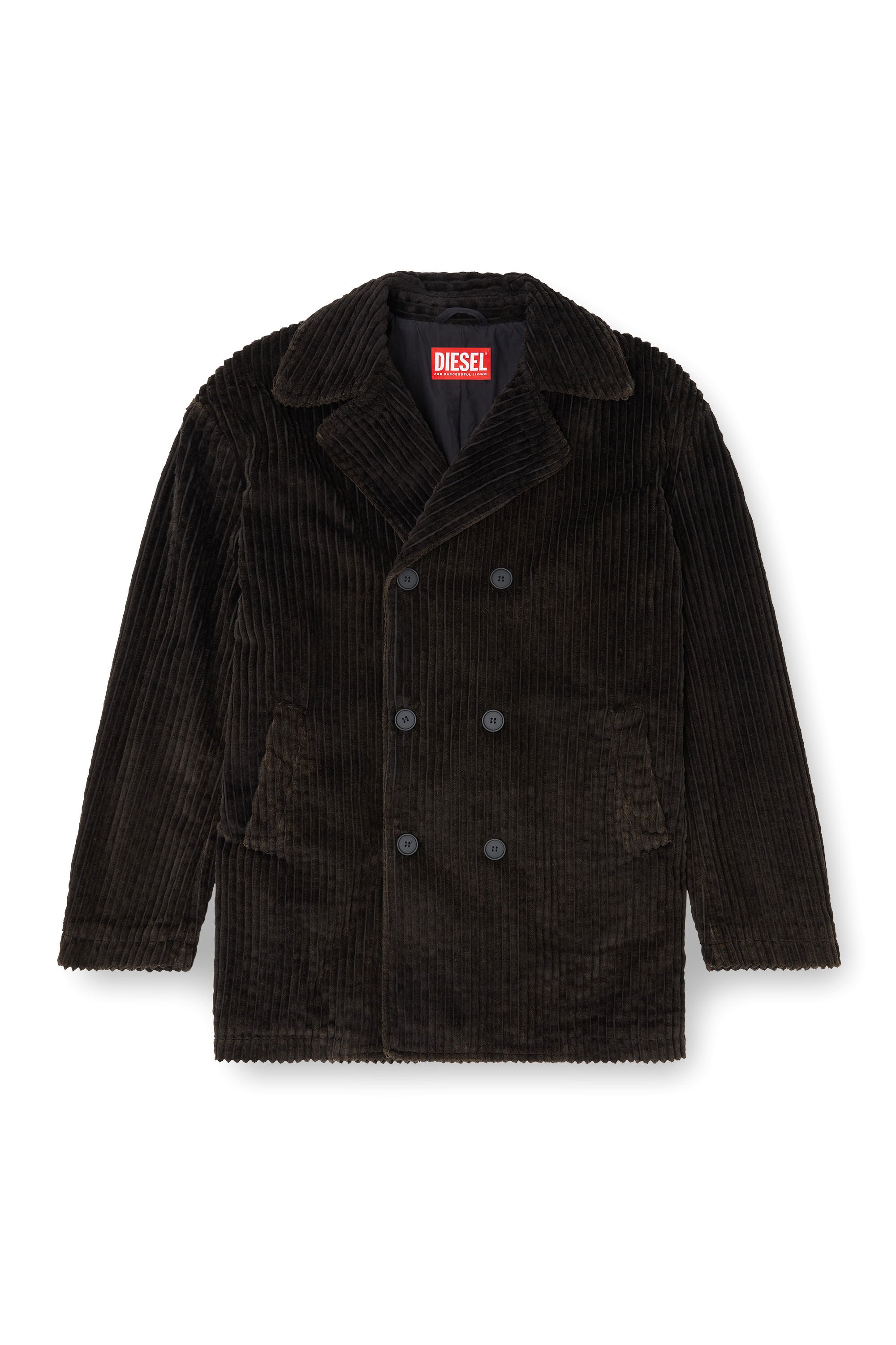 Diesel - W-OTIS, Male's コート in ブラウン - 2