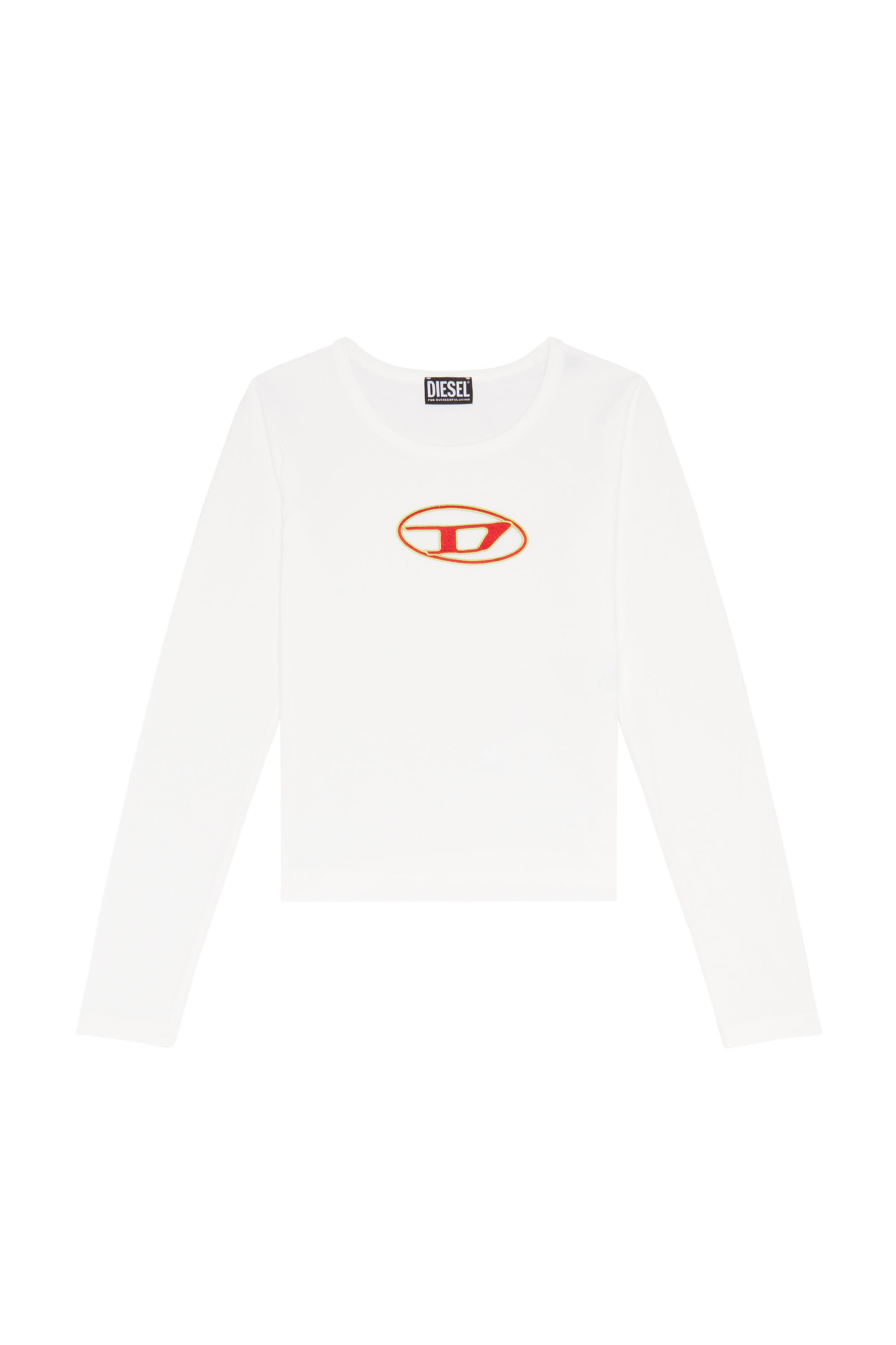 【新品】DIESEL ディーゼル T-Angie ロゴ Tシャツ ホワイト M