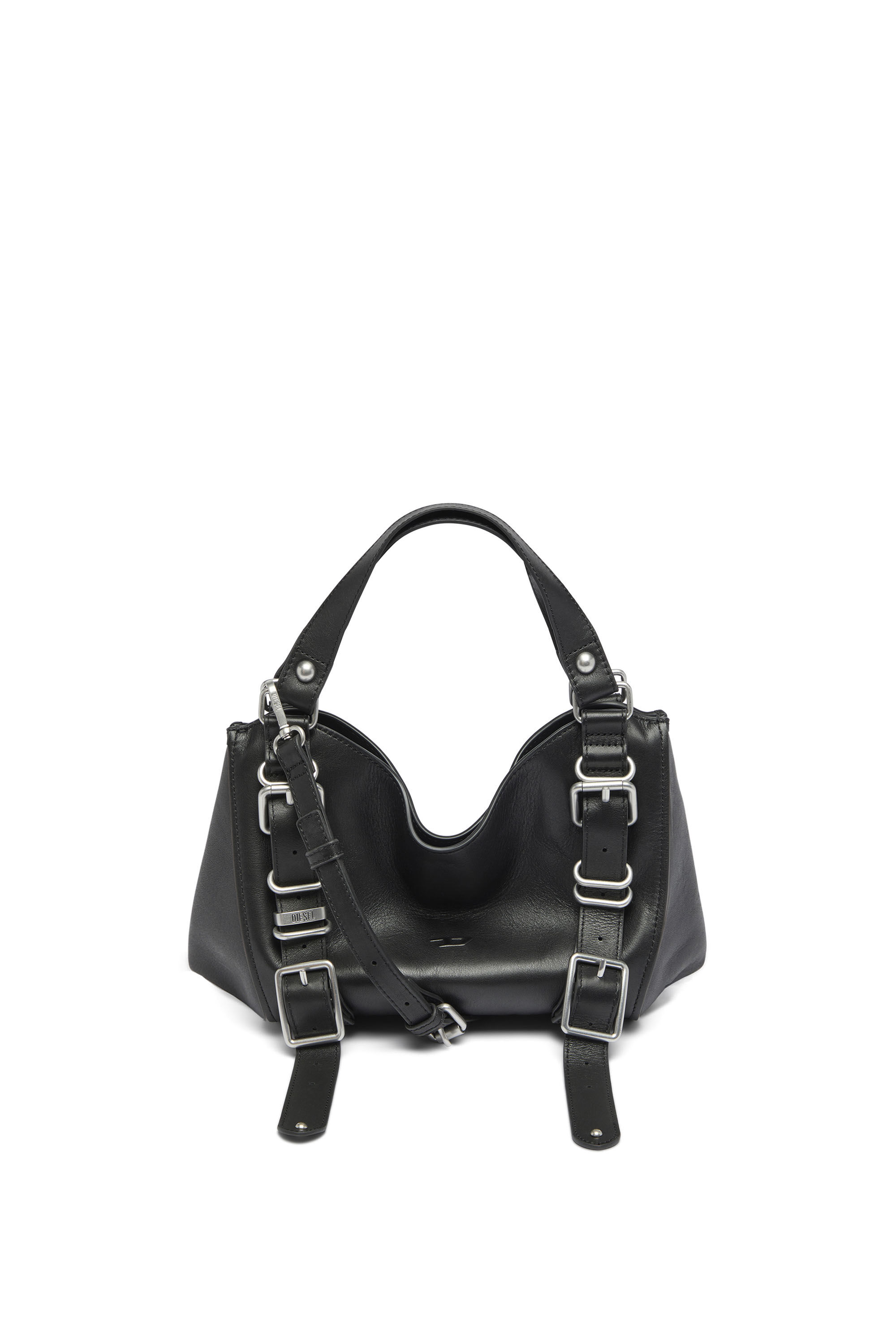 D-ONE TOPHANDLE S D-One-Small top-handle bag in treated leather