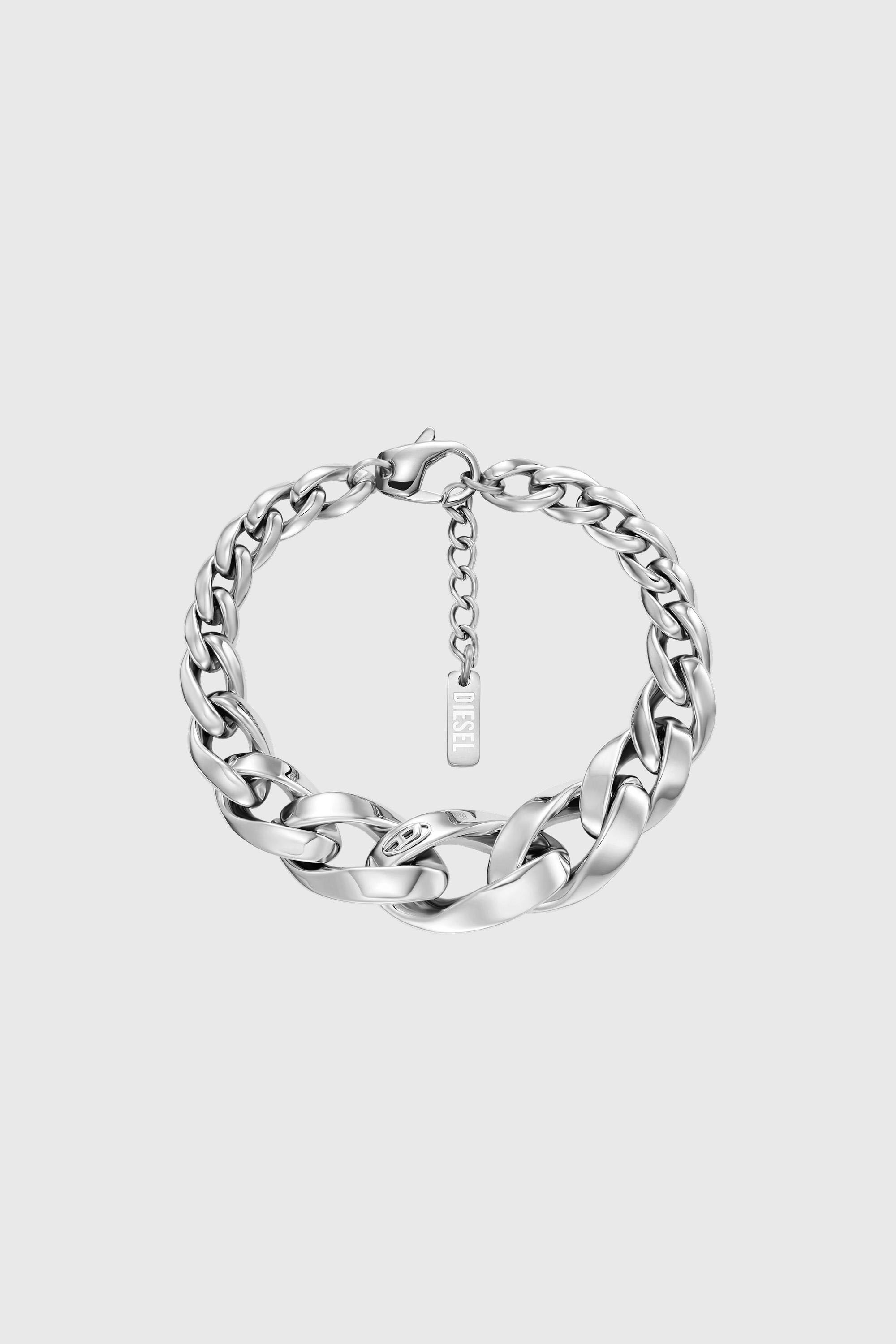 Diesel - DX1721040, Unisex's ブレスレット in シルバー - 1