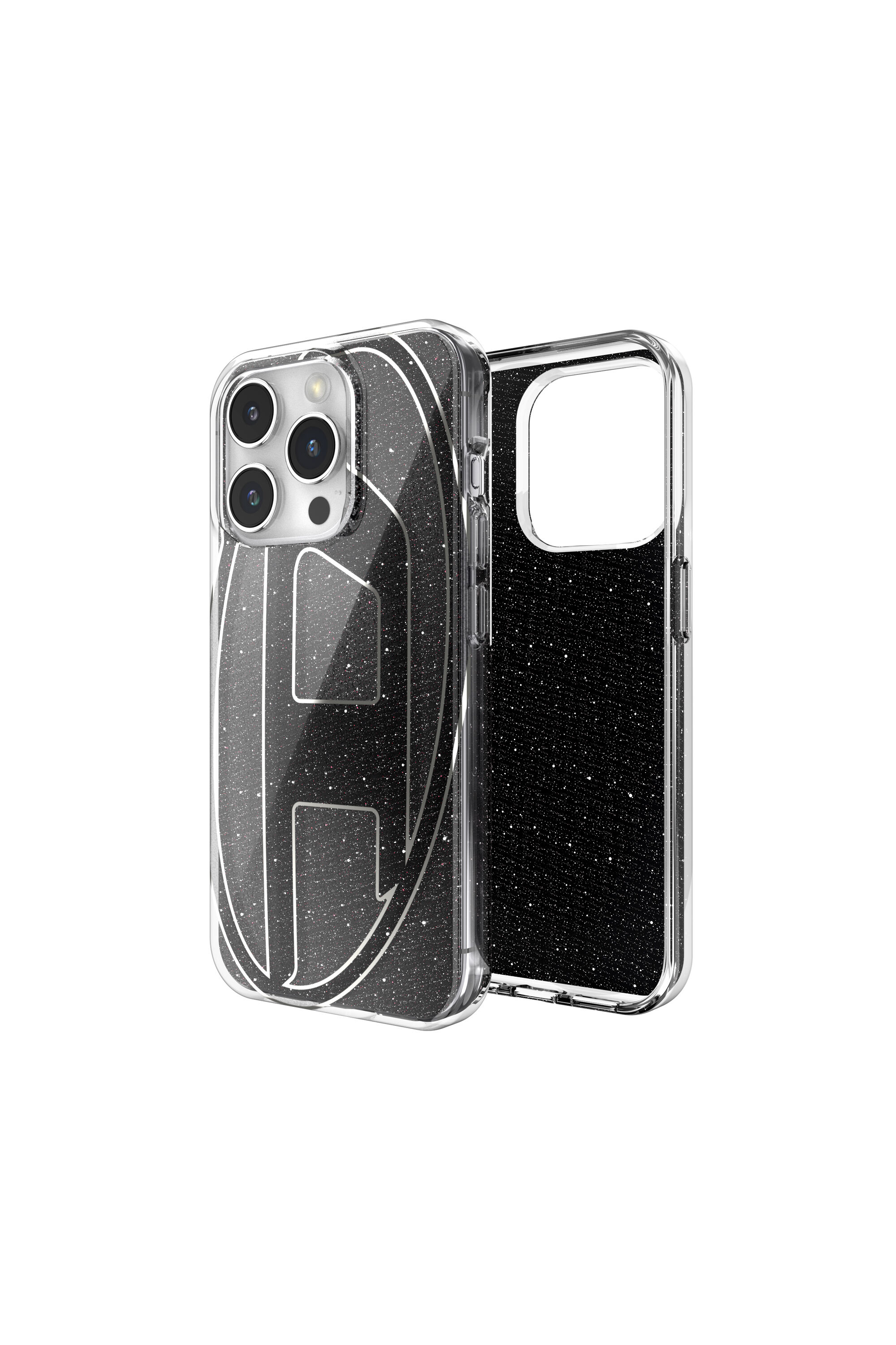 Diesel - 60024 AOP CASE, Unisex's iPhone 15 Pro in ブラック - 1