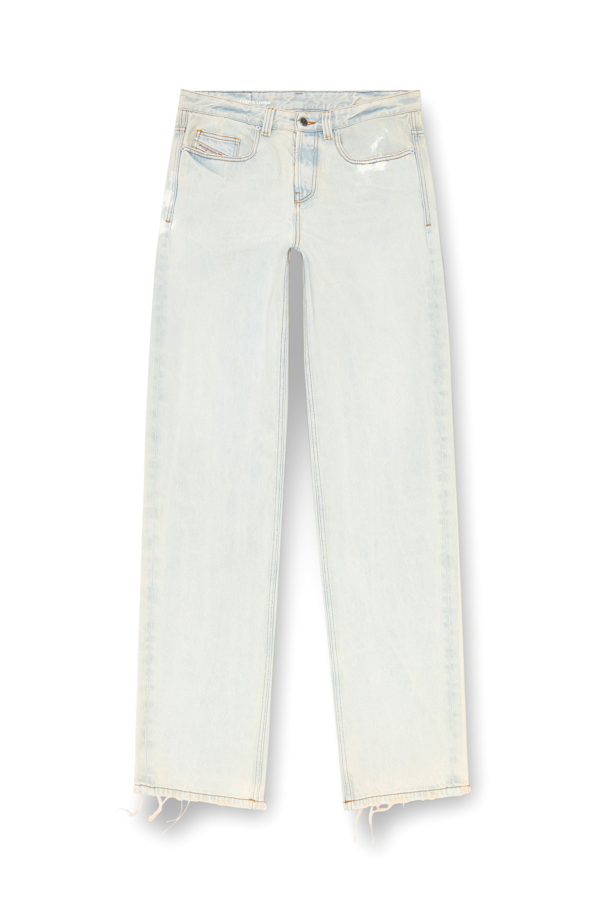 Diesel - Male's Relaxed Jeans 2001 D-Macro 09J81, ライトブルー - 2