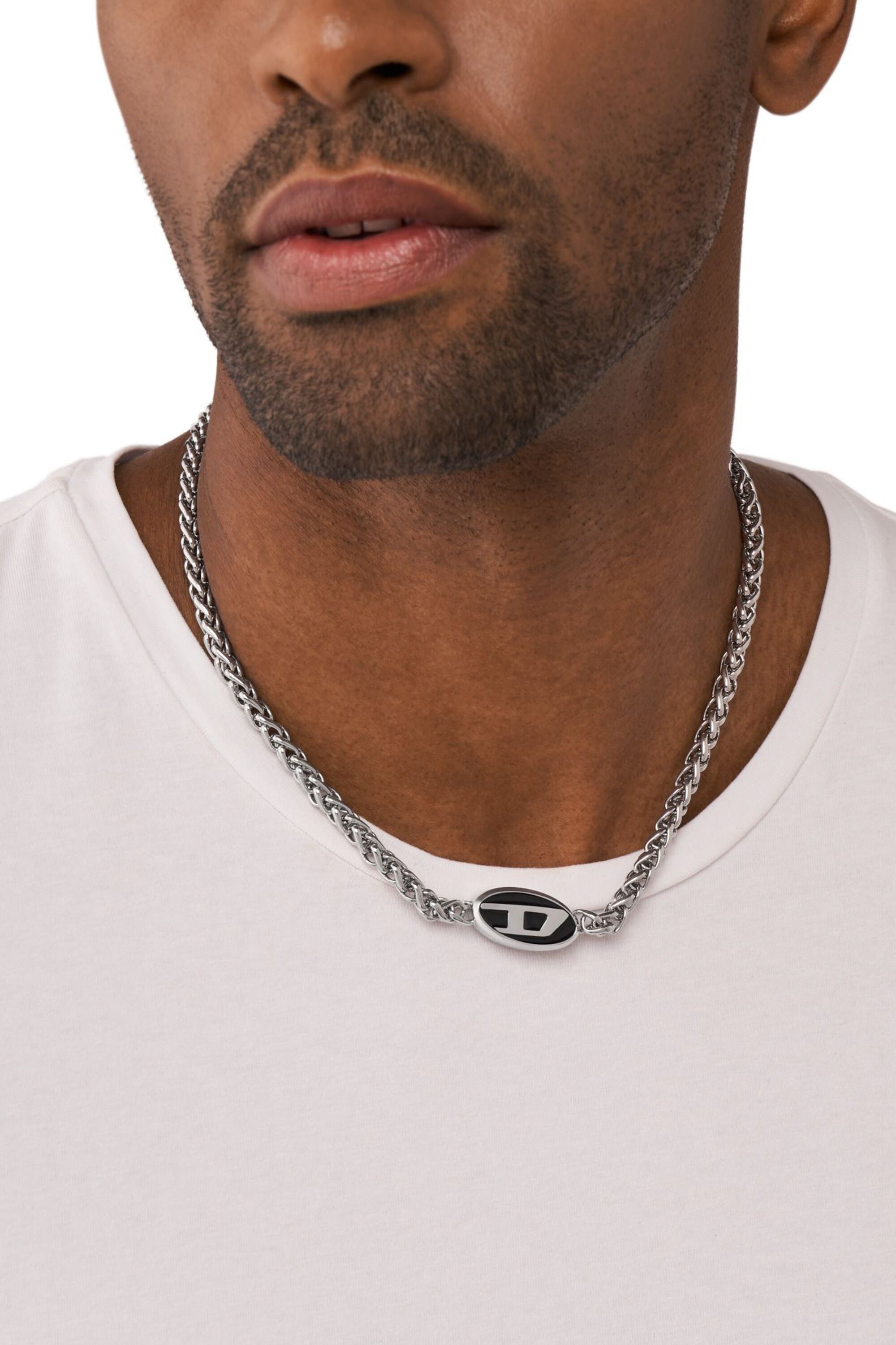 Diesel - DX1470, Unisex's ブレスレット in シルバー/ブラック - 3