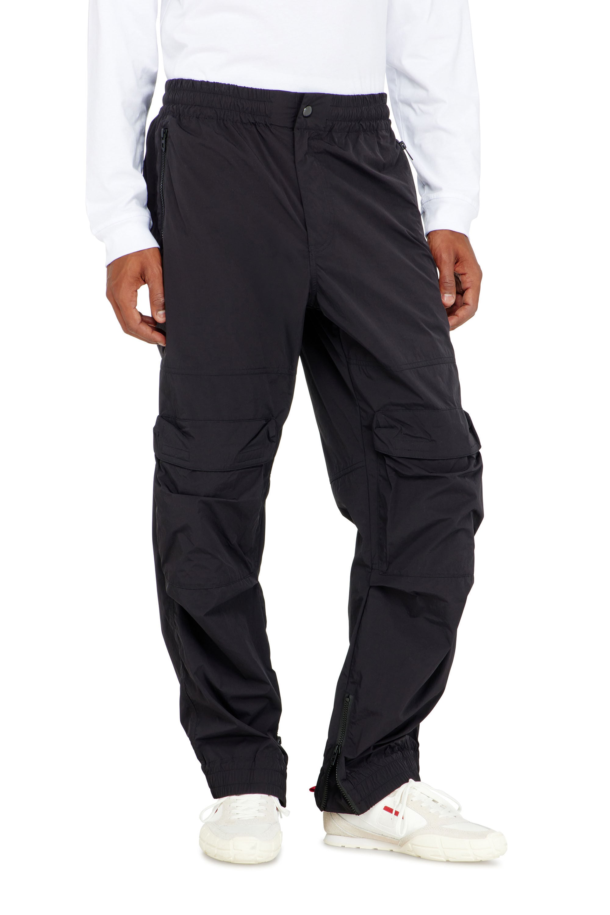 Diesel - P-BEECK-WRD-AKAD, Male's パンツ in ブラック - 3