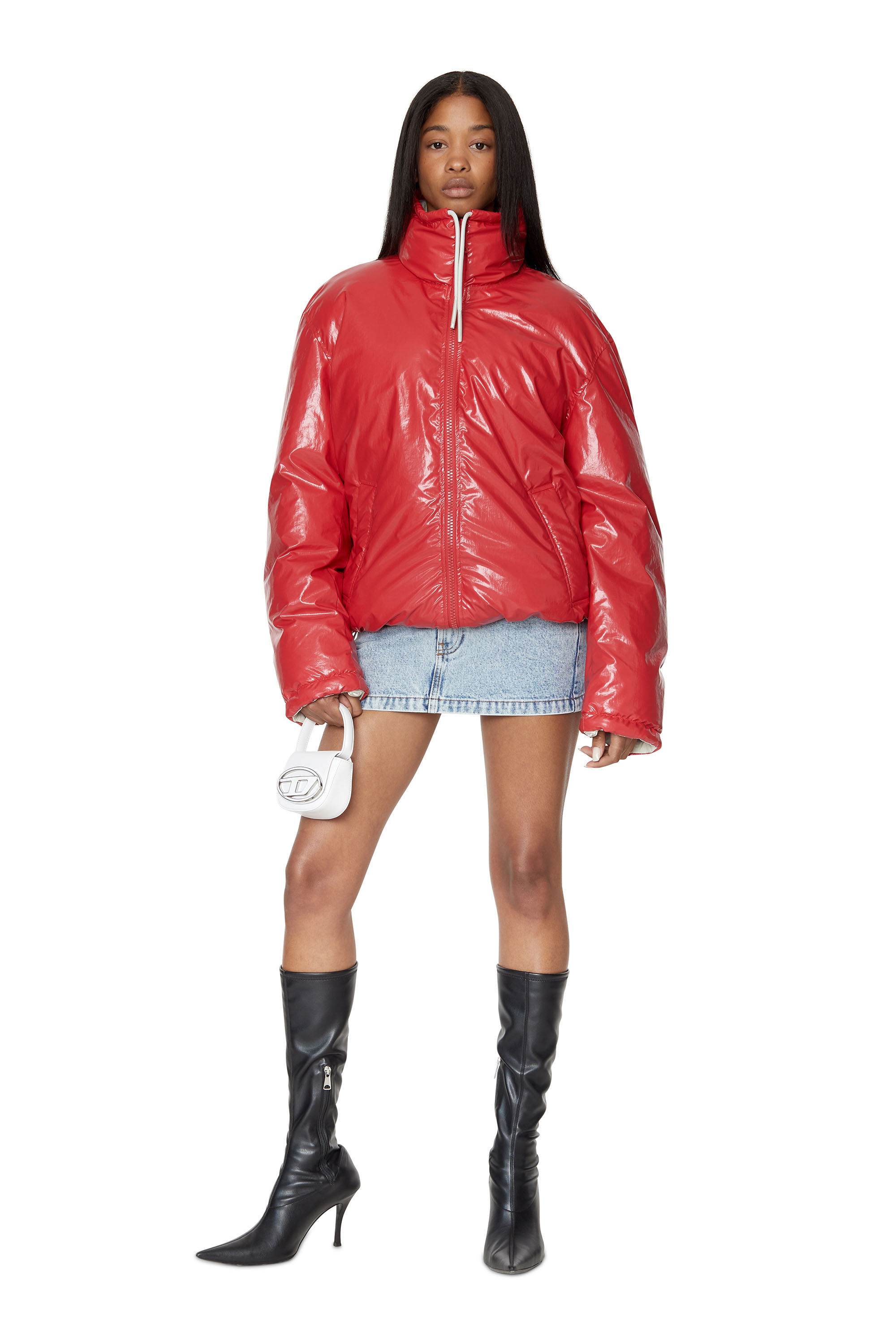 W-JUPITER（UNISEX）: オーバーサイズパファージャケット