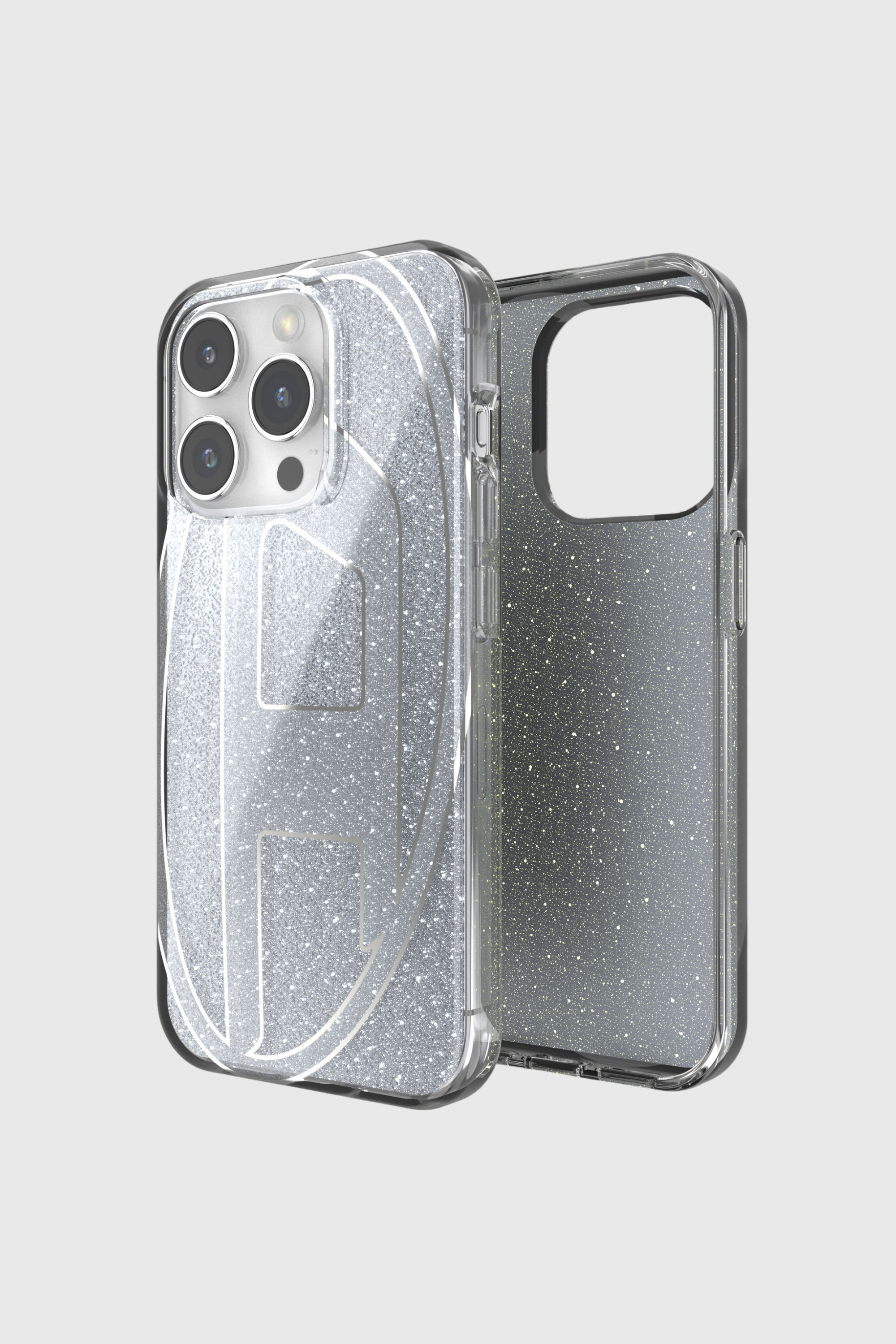 Diesel - 60032 AOP CASE, Unisex's iPhone 15 Pro in シルバー - 1