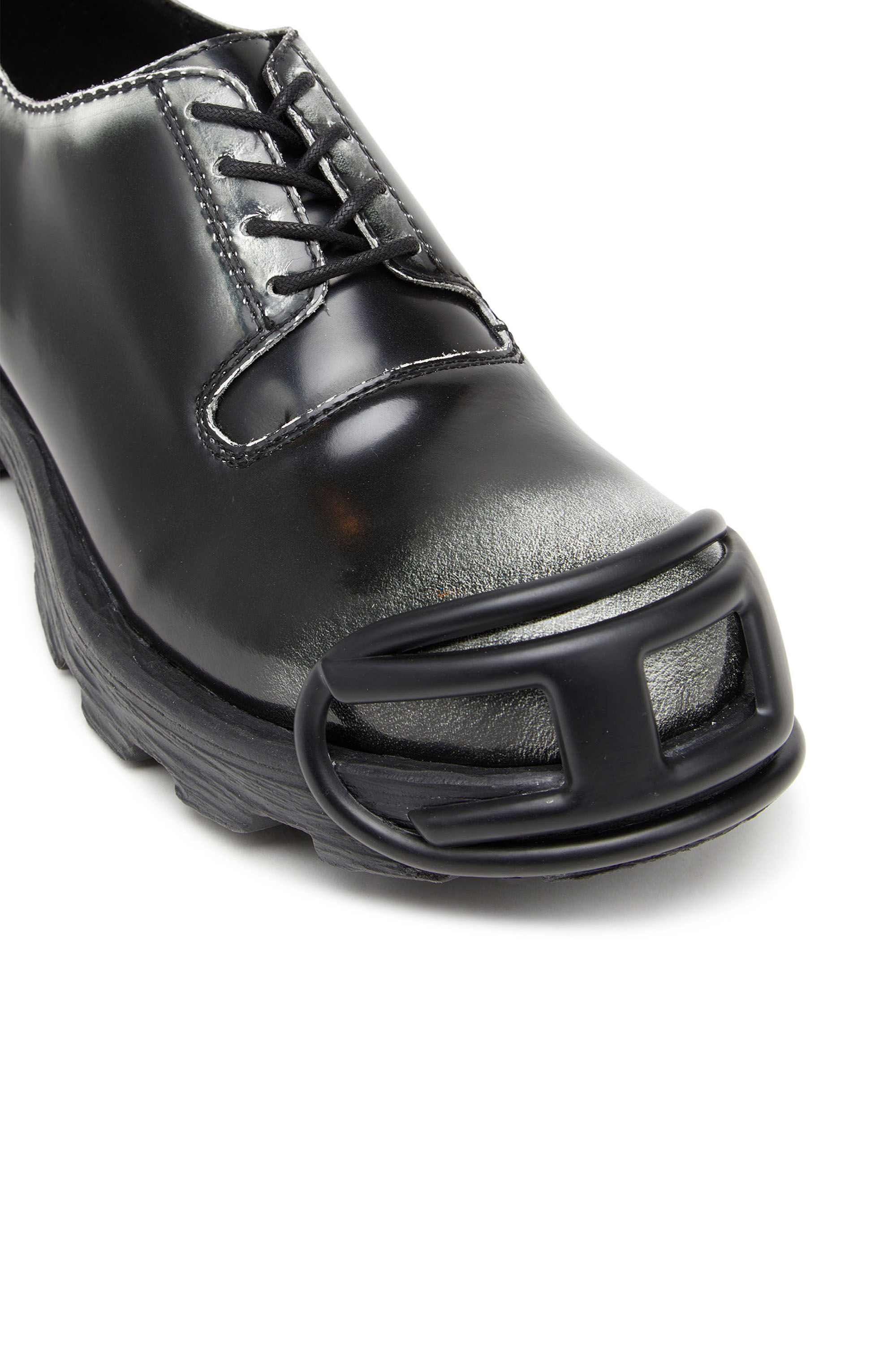 靴・ブーツ・サンダルその他 DIESEL D-Hammer So D D-HAMMER SO D D-Hammer-Derby shoes in shiny two-tone leather