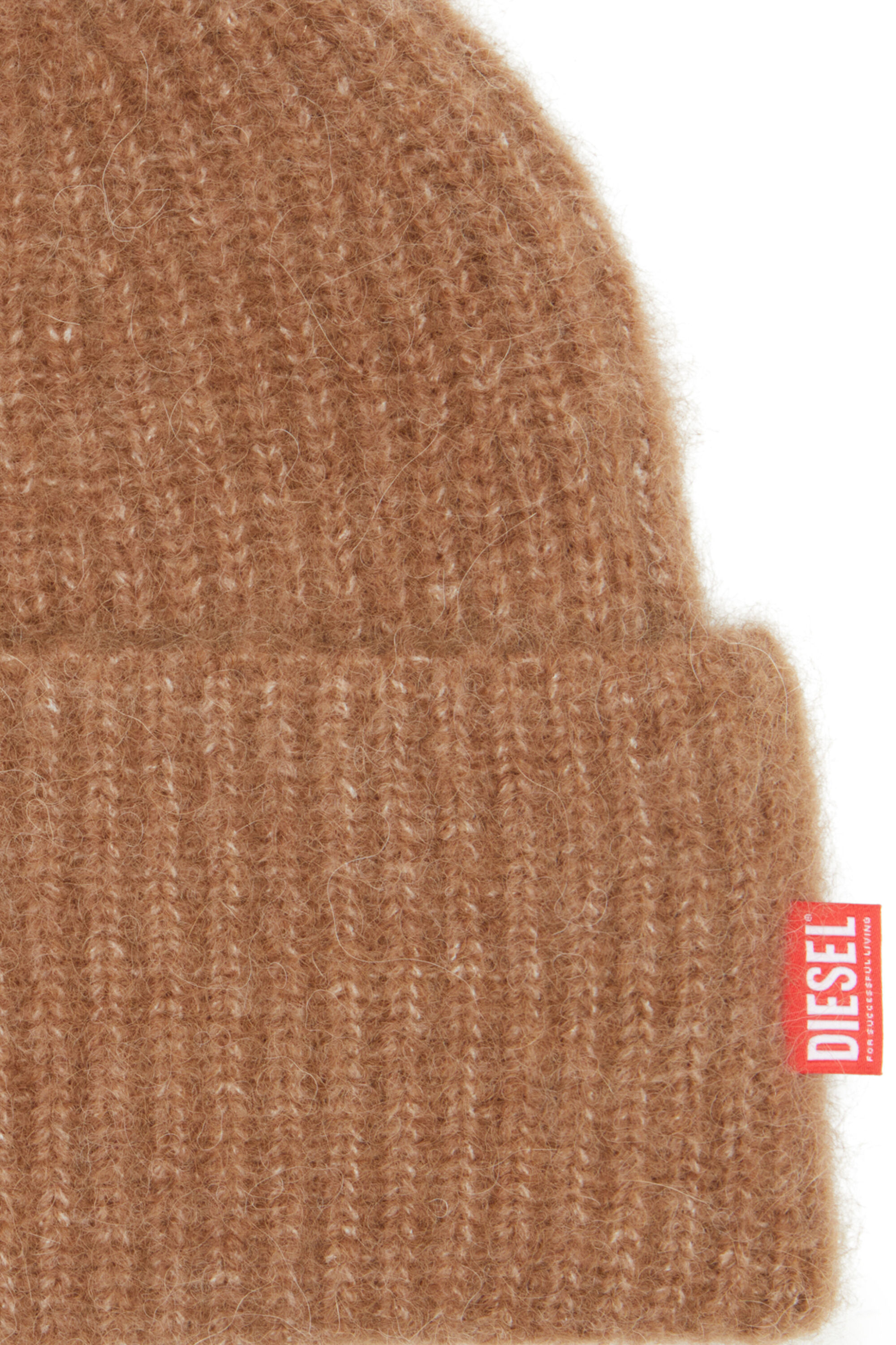 Diesel - K-LOLLO-HAT, Unisex's ニットキャップ in ブラウン - 3