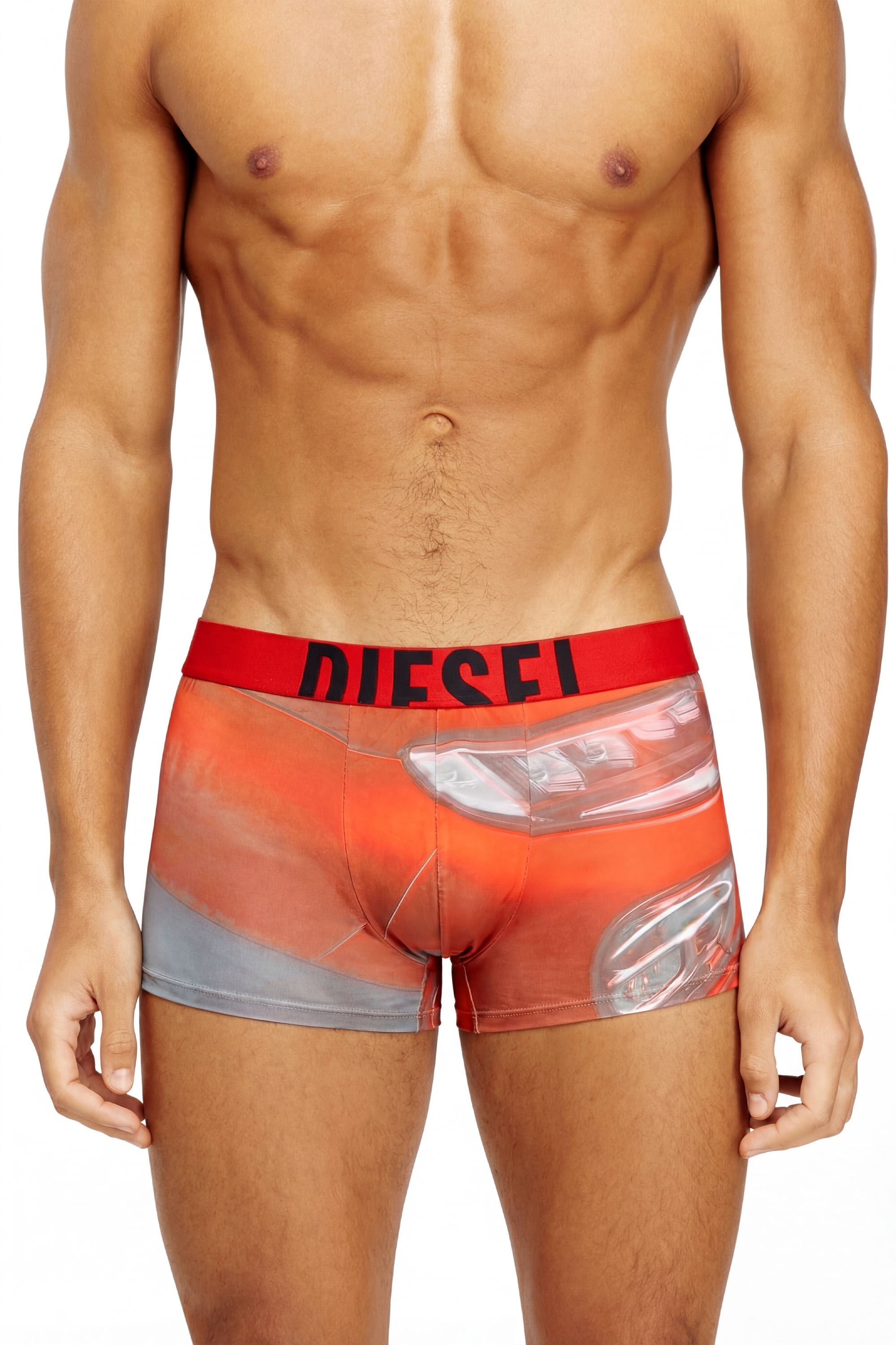 Diesel - DAMIEN-D-POP-40, Male's ボクサーパンツ in レッド - 3