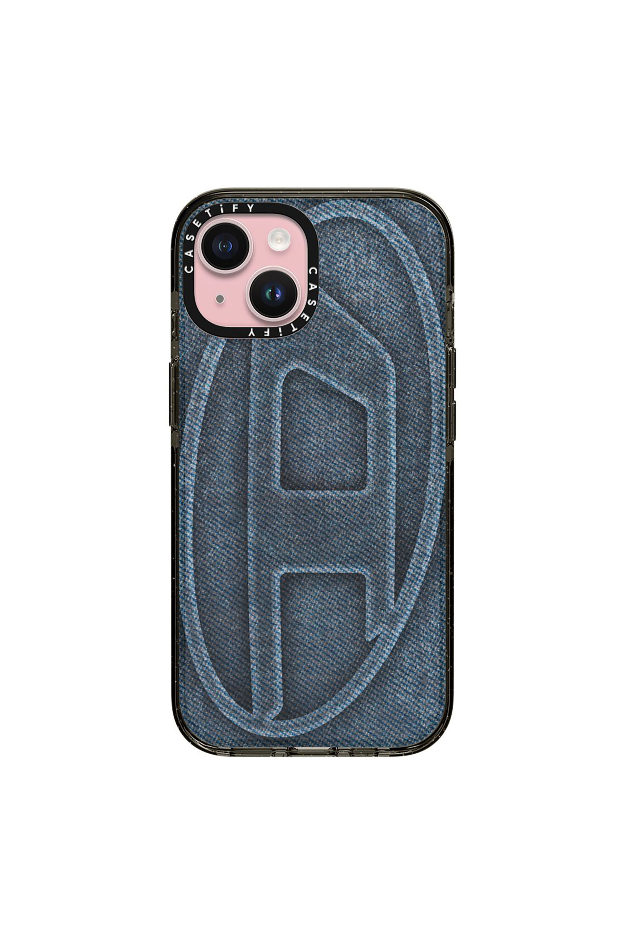 Diesel - 60552 MOULDED CASE, Unisex's iPhone 15 in ブルー - 1