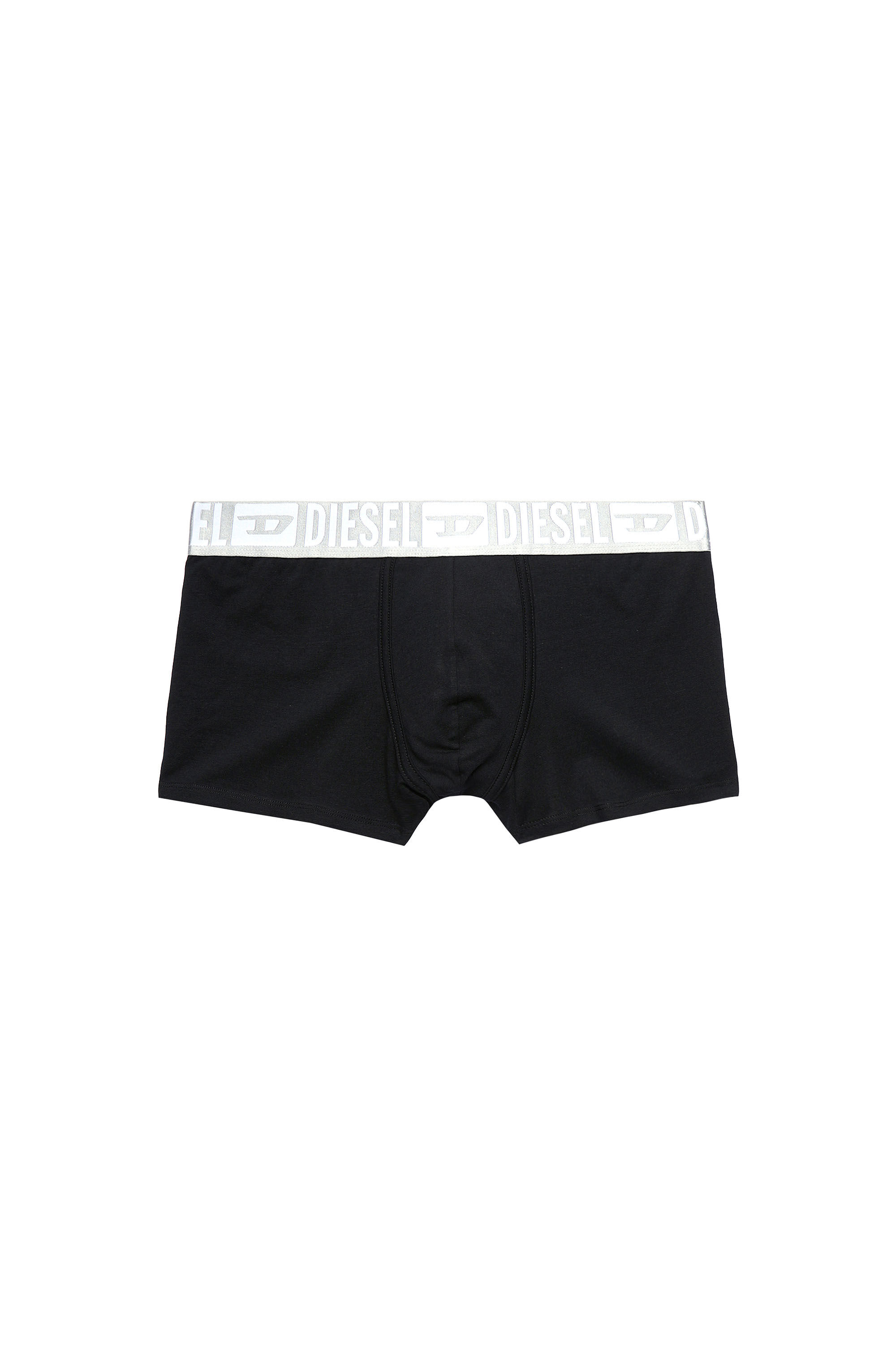 Diesel - UMBX-DAMIENTWOPACK, Male's ボクサーパンツ 2パックセット ロゴ in ブラック - 5