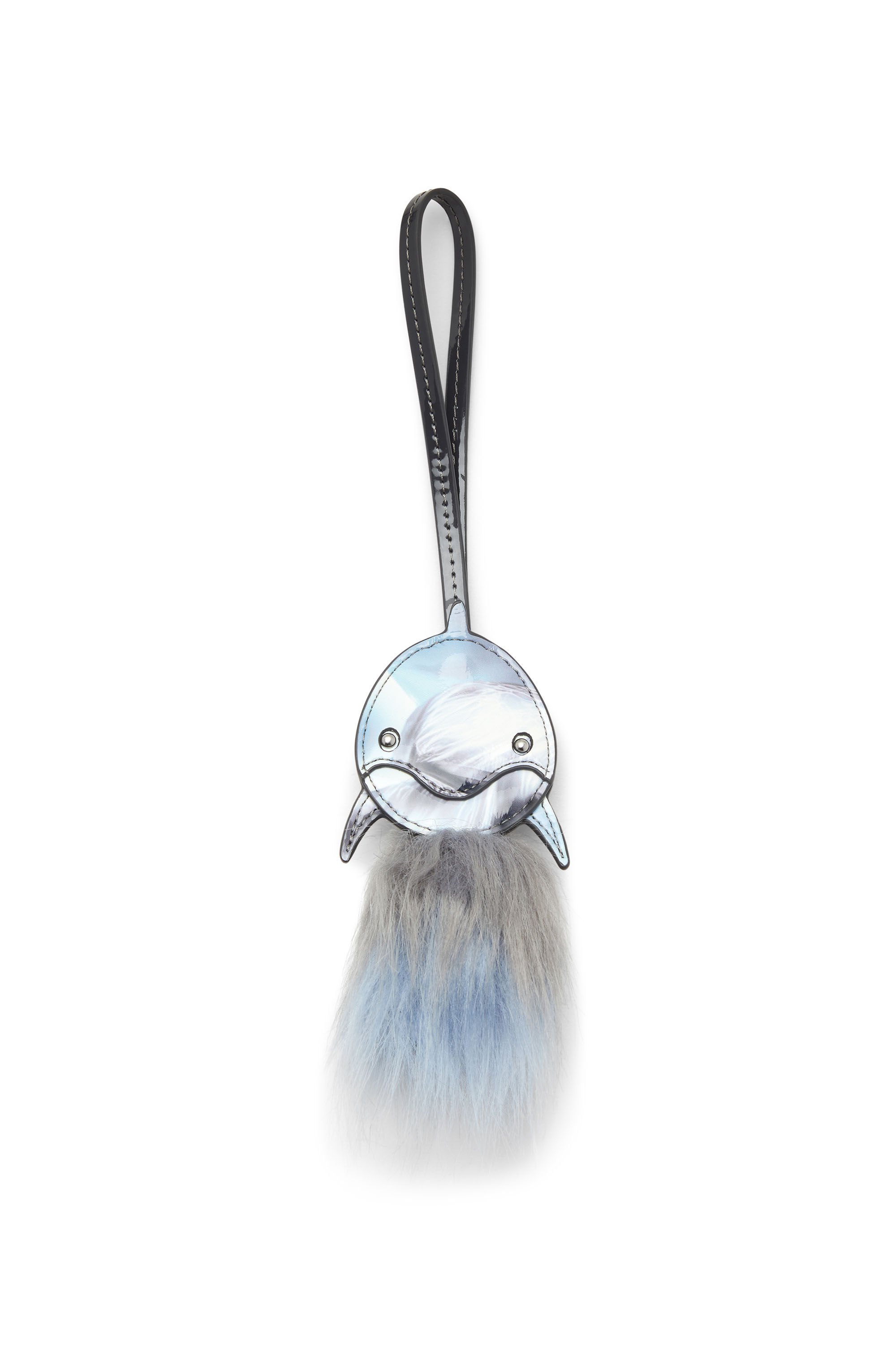 Diesel - FUR CHARMS II, Female's Soft touch dolphin-shaped Charm in アジュール - 1