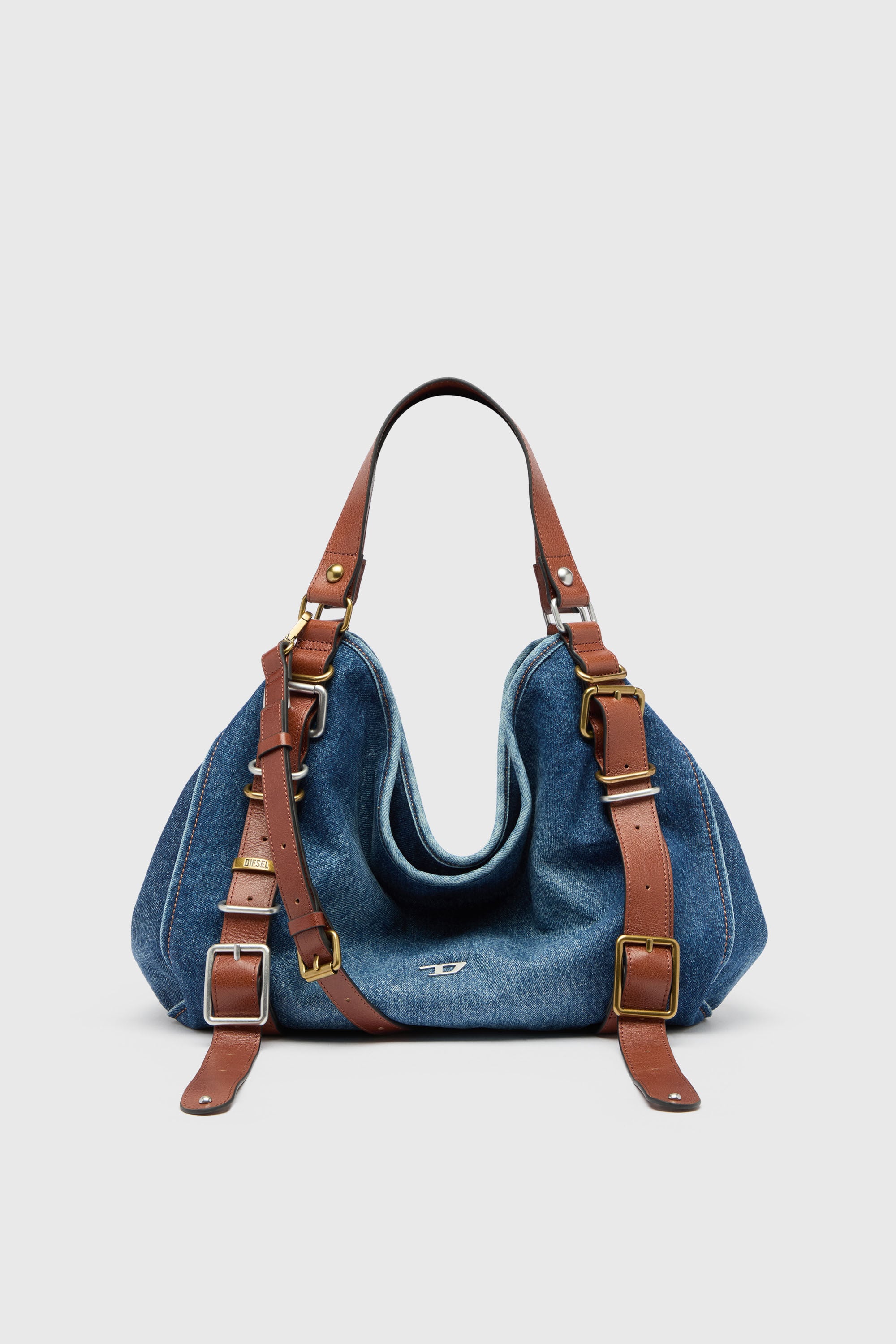 Diesel - D-ONE TOPHANDLE M, Female's トップハンドルバッグ in ブルー - 1