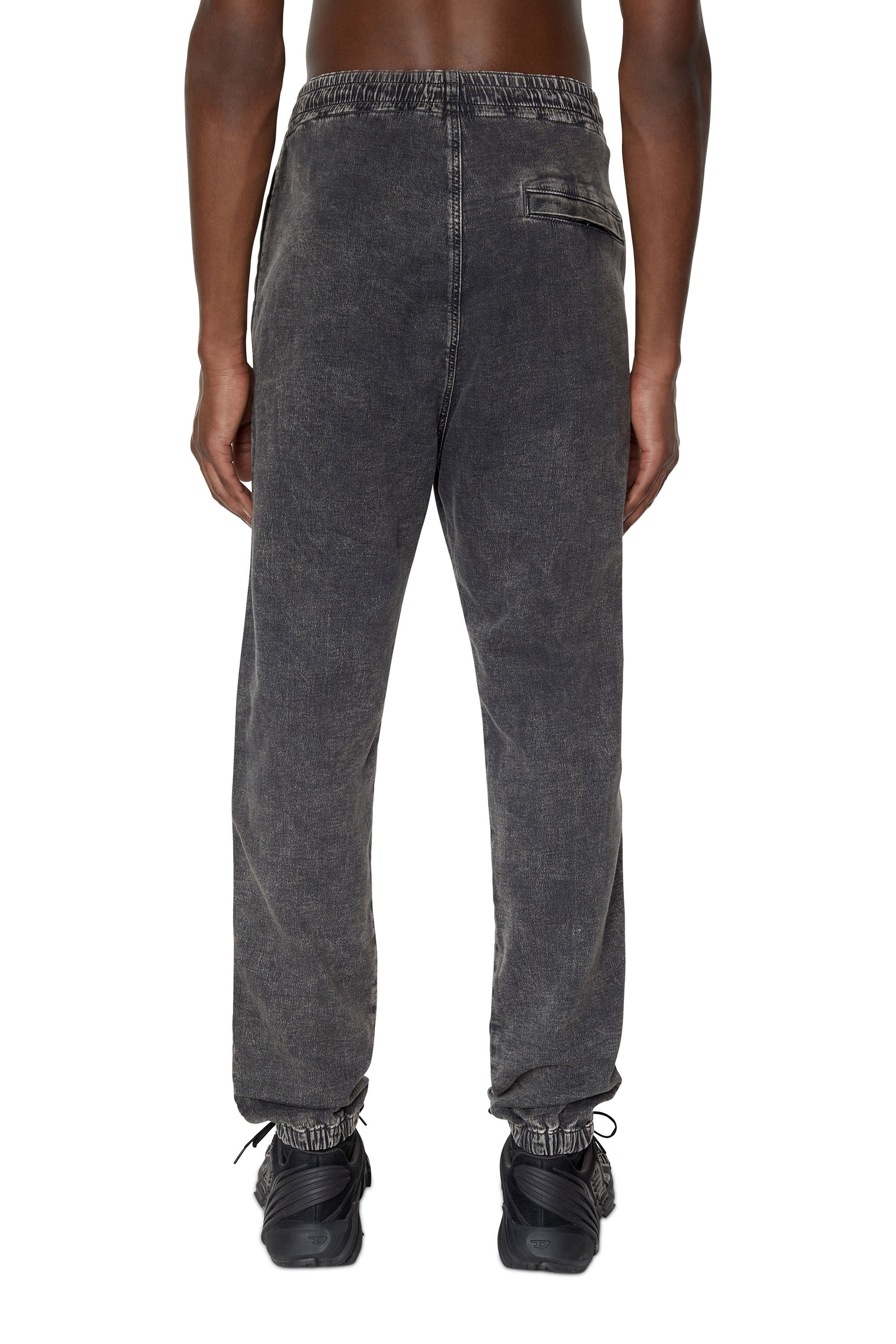 Diesel - Male's Tapered D-Lab Track Denim 069ZF, ブラック/ダークグレー - 5