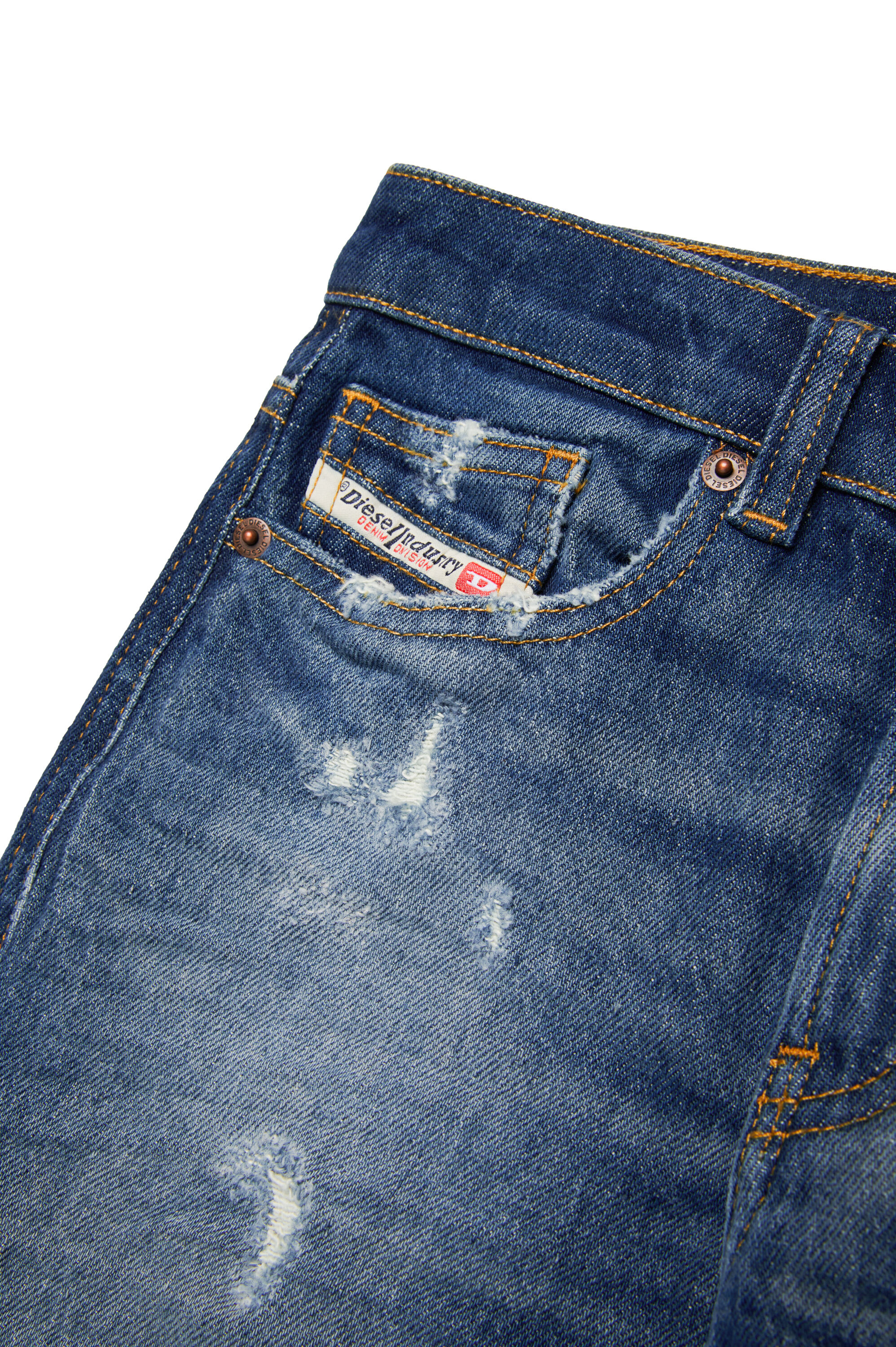 D-LUCAS-J Loose Jeans - D-Lucas｜ブルー｜ボーイズ｜DIESEL