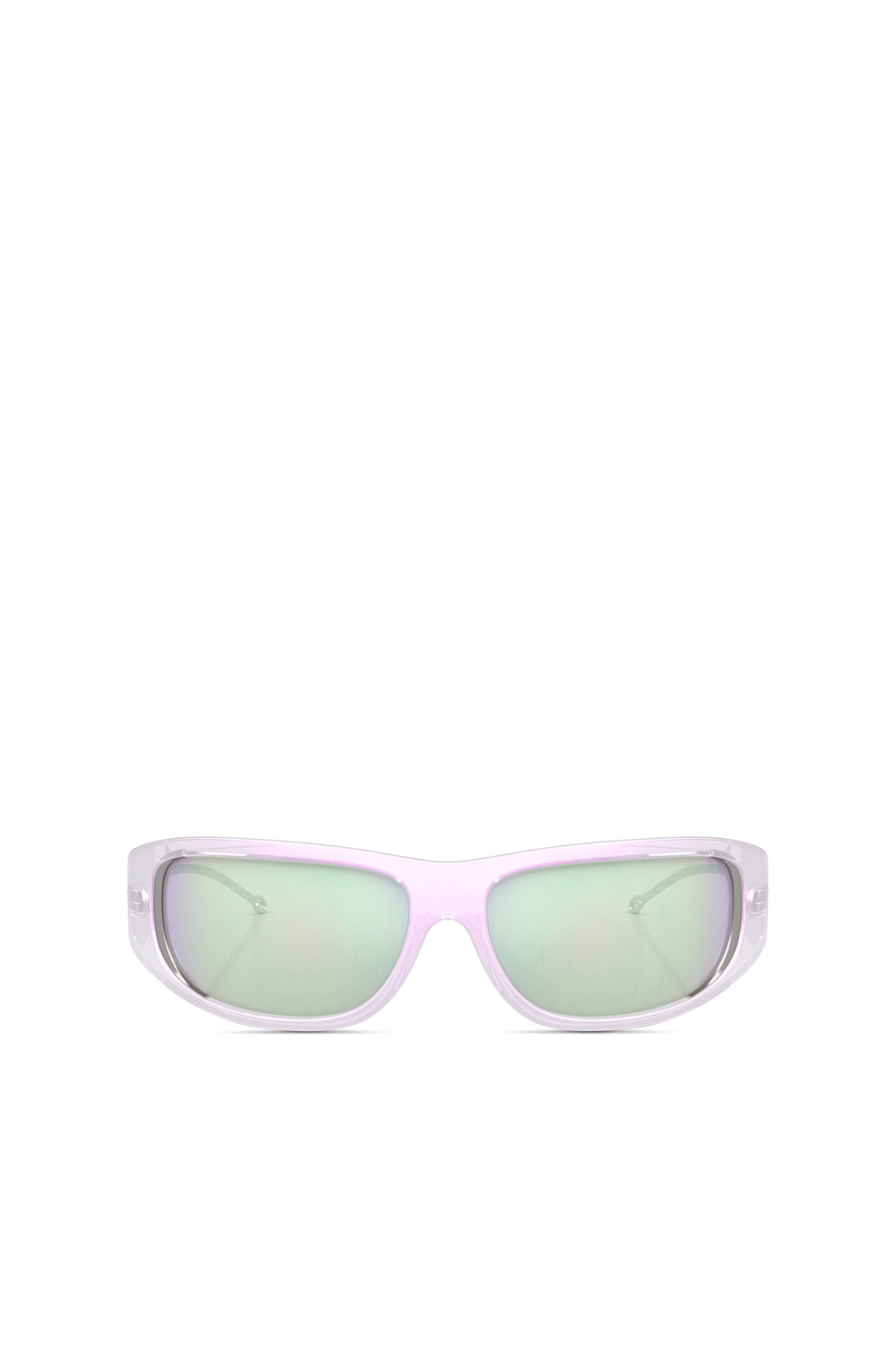 Diesel - 0DL3001 SIZE 61, Unisex's Wraparound style sunglasses in バブル - 1