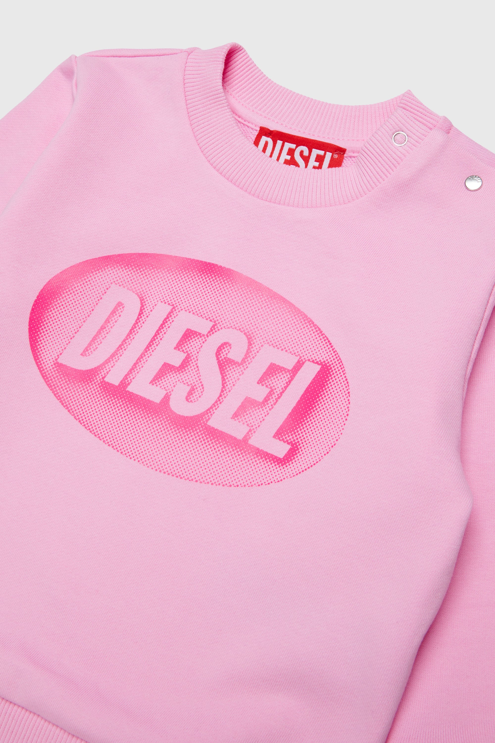 Diesel - SDSELB, Unisex's スウェット in ピンク / ホワイト - 3