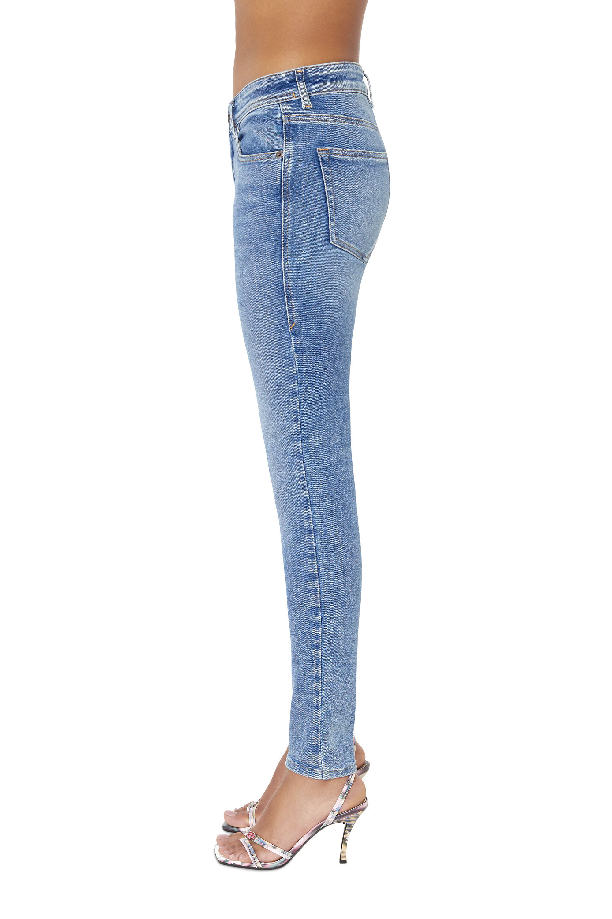Diesel - Female's Super skinny Jeans 2017 Slandy 09D62, ミディアムブルー - 6