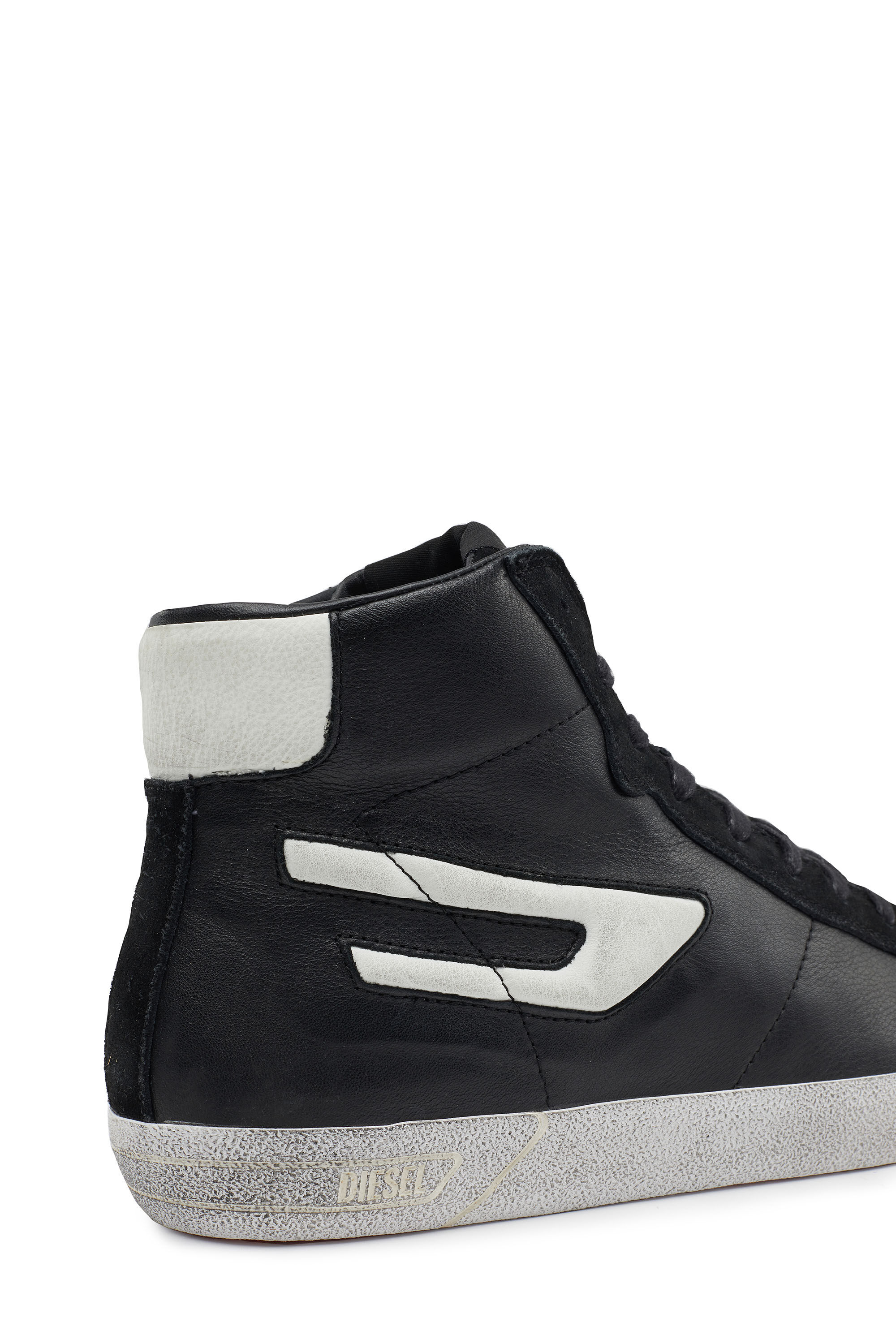 Diesel - S-LEROJI MID, Male's ハイカットスニーカー ロゴ - S-Leroji Mid in ブラック - 7