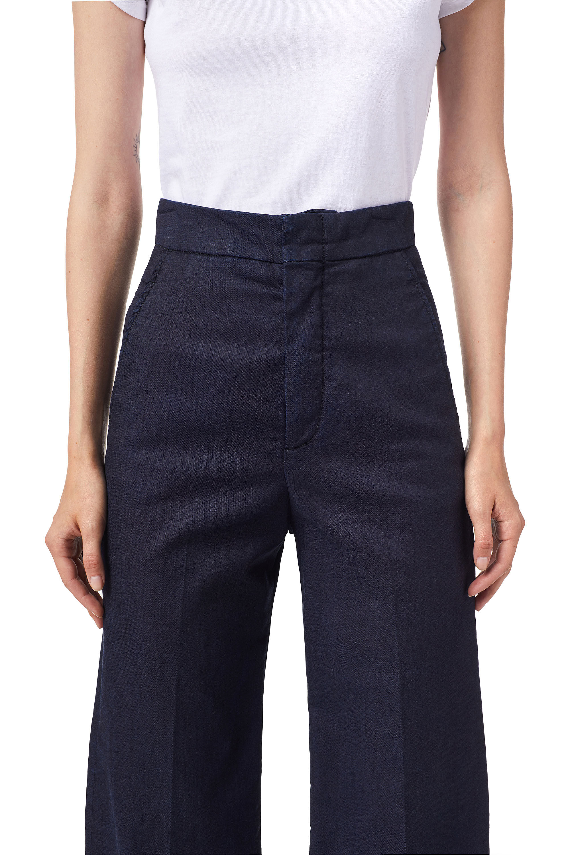 Diesel - D-Ebbey JoggJeans® 0CEAT Bootcut and Flare,  - Image 4