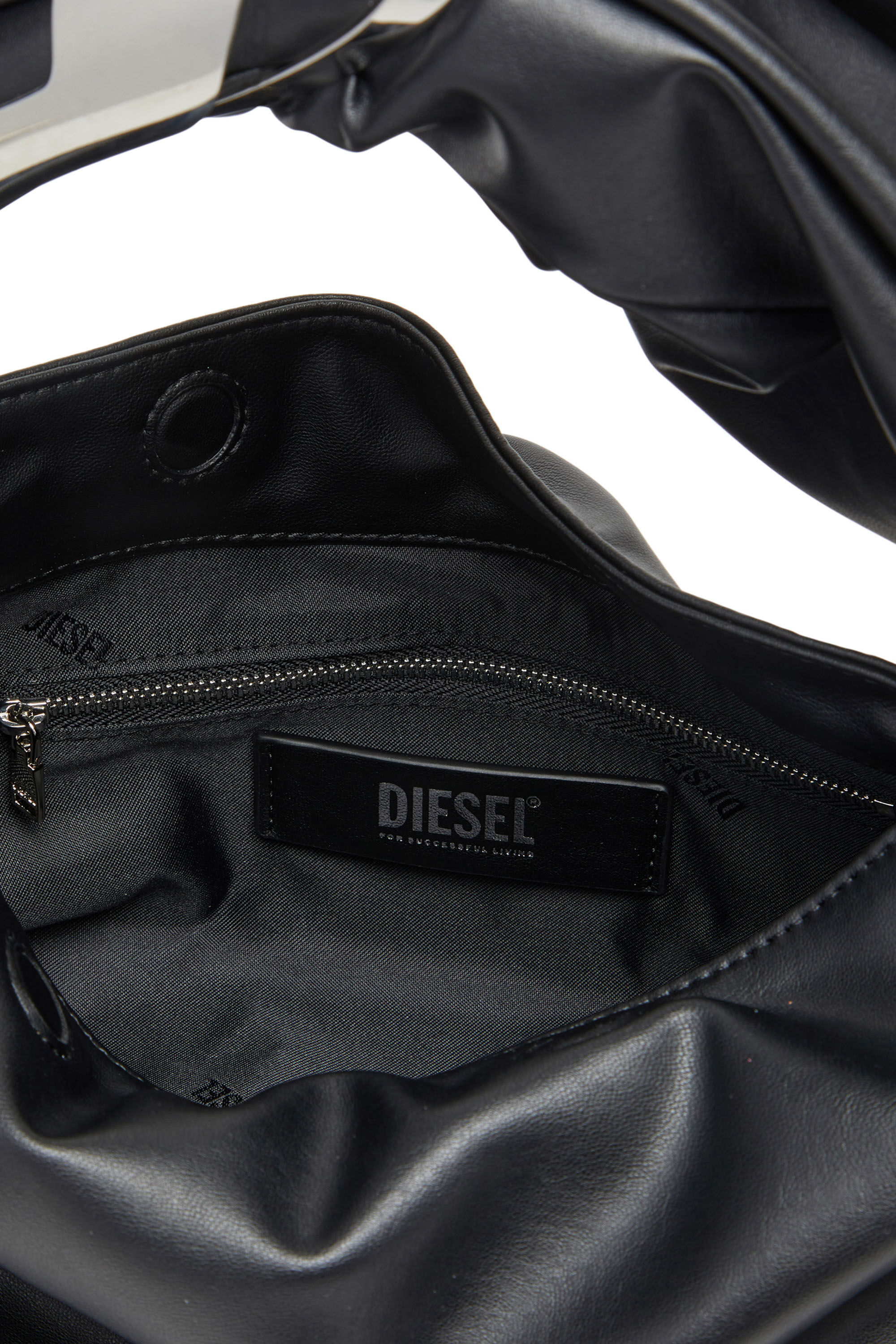 GRAB-D HOBO S Grab-D S-Hobo bag with Oval D handle｜ブラック 