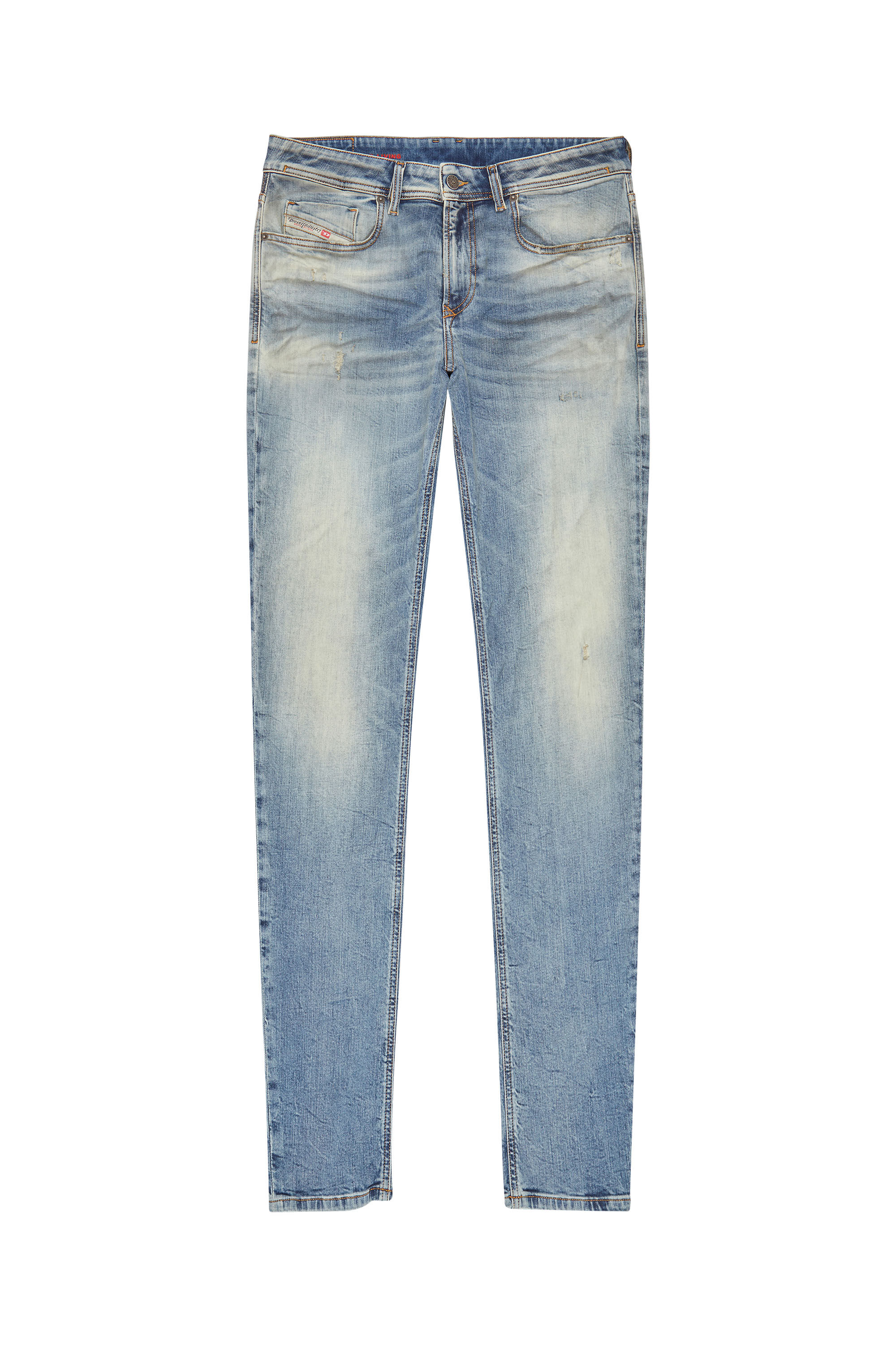 Diesel - Male's Skinny Jeans 1979 Sleenker 068BI, ミディアムブルー - 2