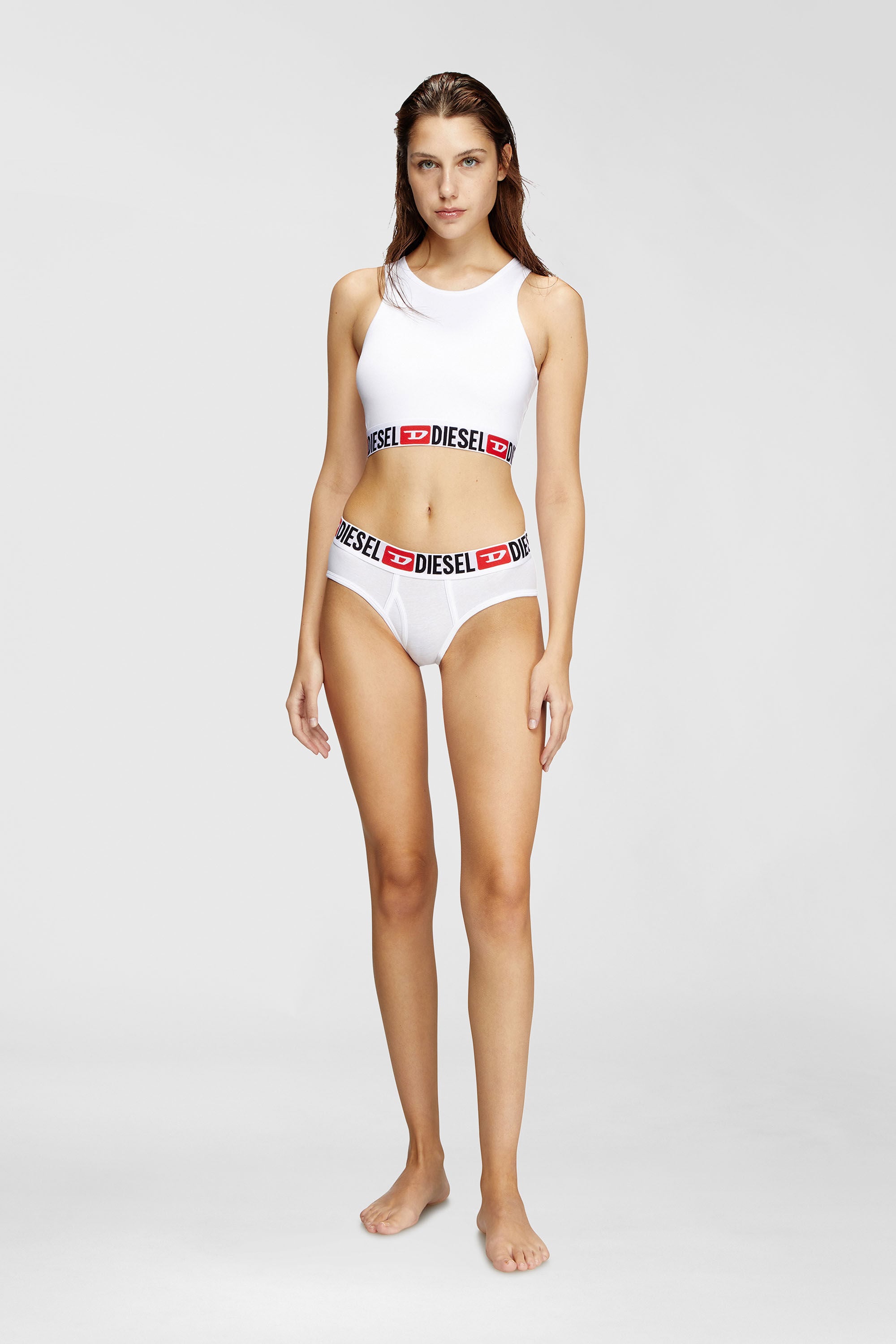 Diesel - OXY-D-CORE-3PACK, Female's ショーツ3枚パック in レッド/ブラック - 1