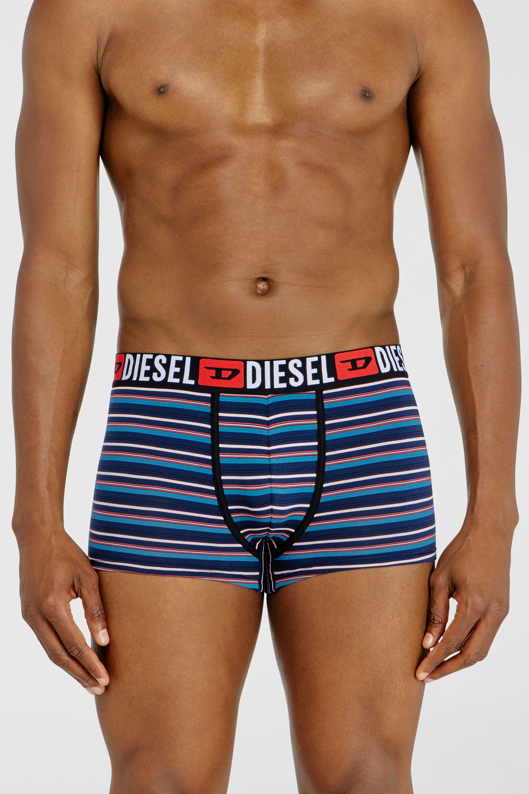 Diesel - UMBX-DAMIENTHREEPACK, Male's ボクサーパンツ 3枚パック in ブルー/ブラック - 3