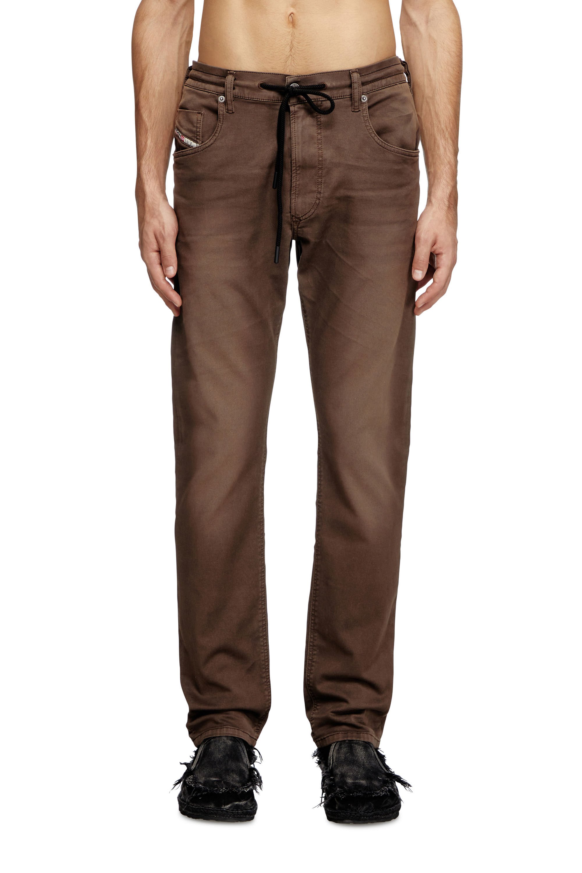 Diesel - Male's Regular 2030 D-Krooley Joggjeans® 0670M, Brown - 3