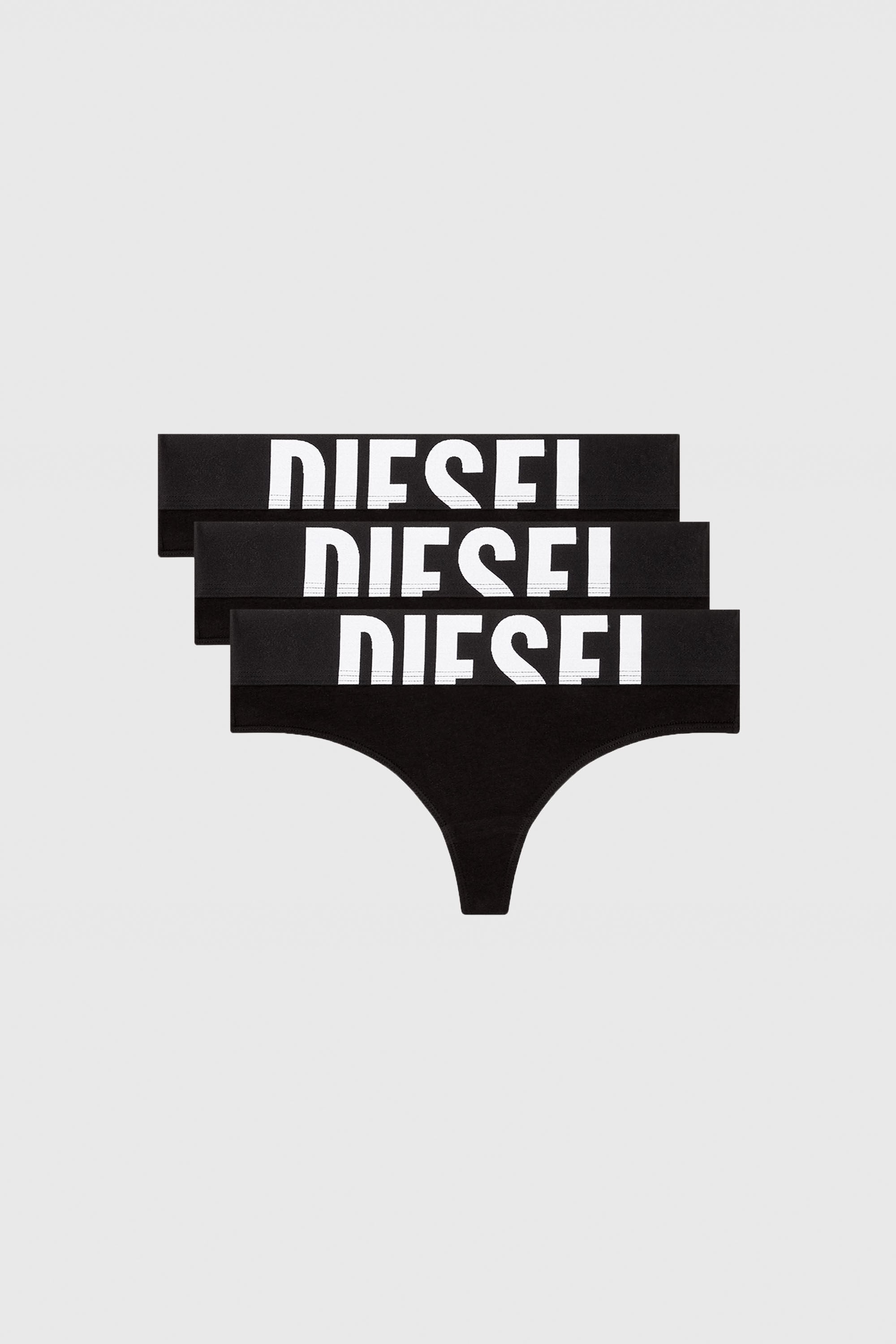 Diesel - 3PACK UNDERWEAR, Male's 3PACK UNDERWEAR in ブラック - 1