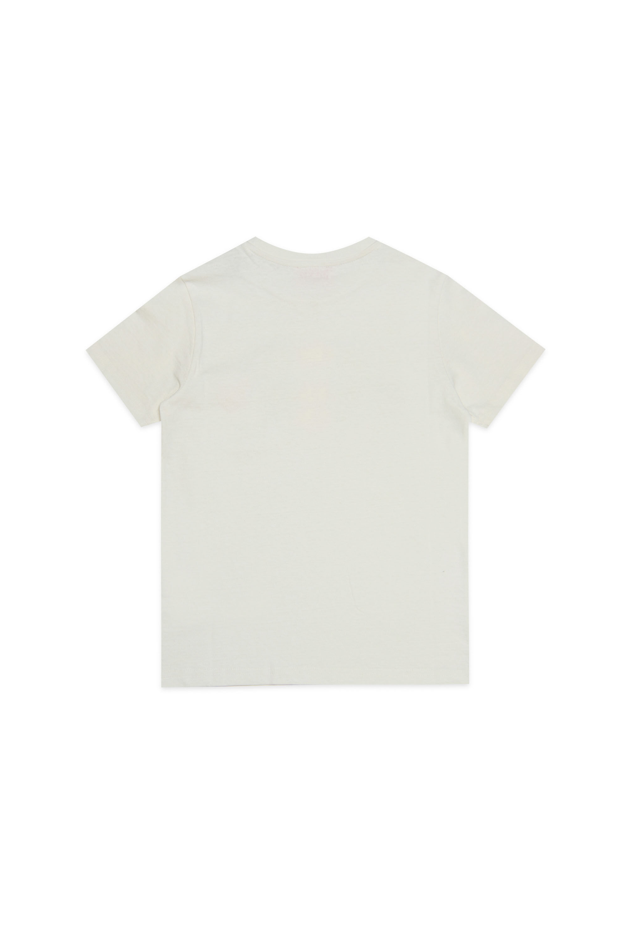 Diesel - TINYC1, Unisex's キッズ Tシャツ ロゴデザイン シンプル in ライトグレー - 2