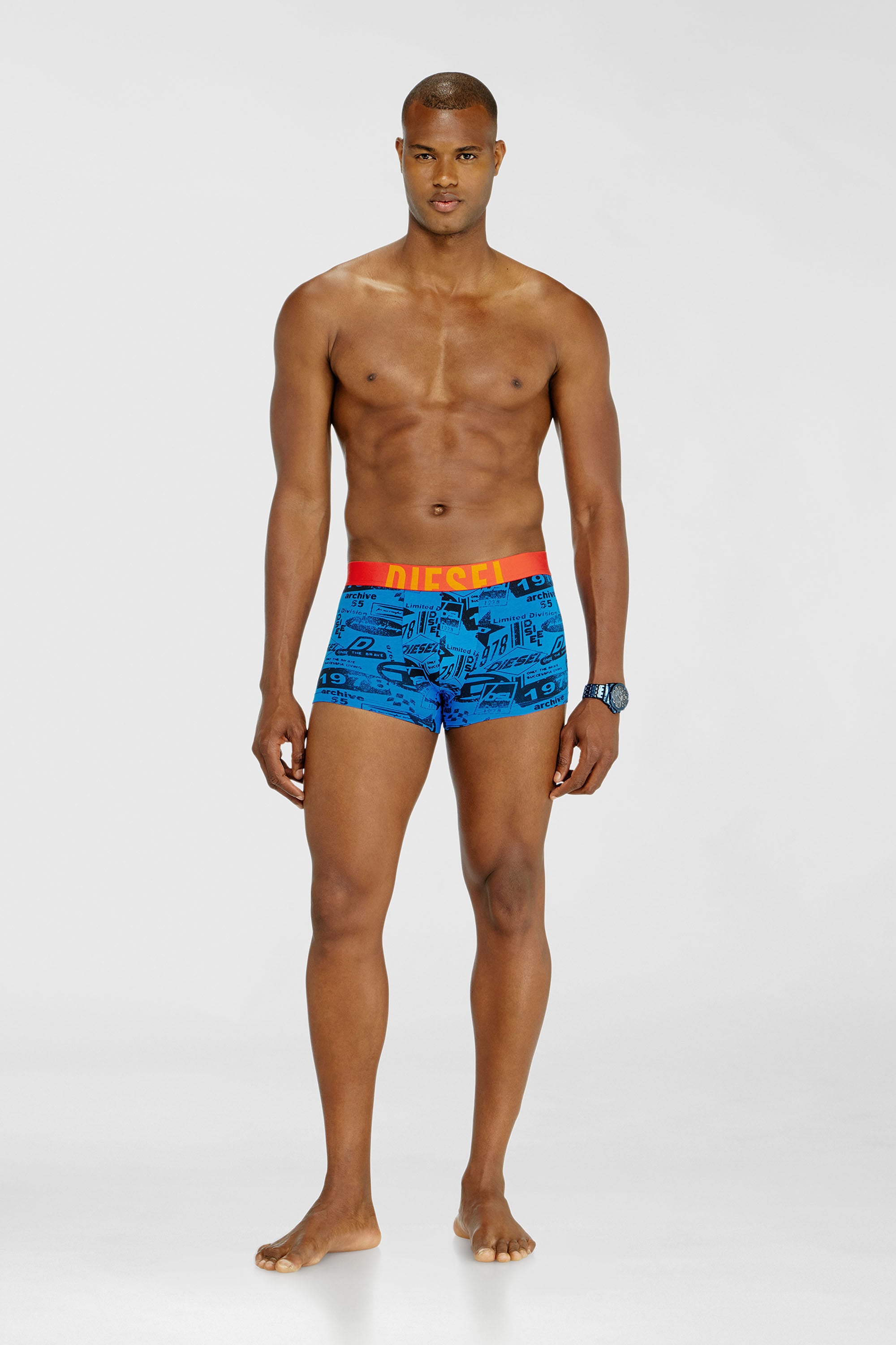 Diesel - DAMIEN-D-POP-3PACK-40, Male's ボクサーパンツ 3枚パック in null - 1