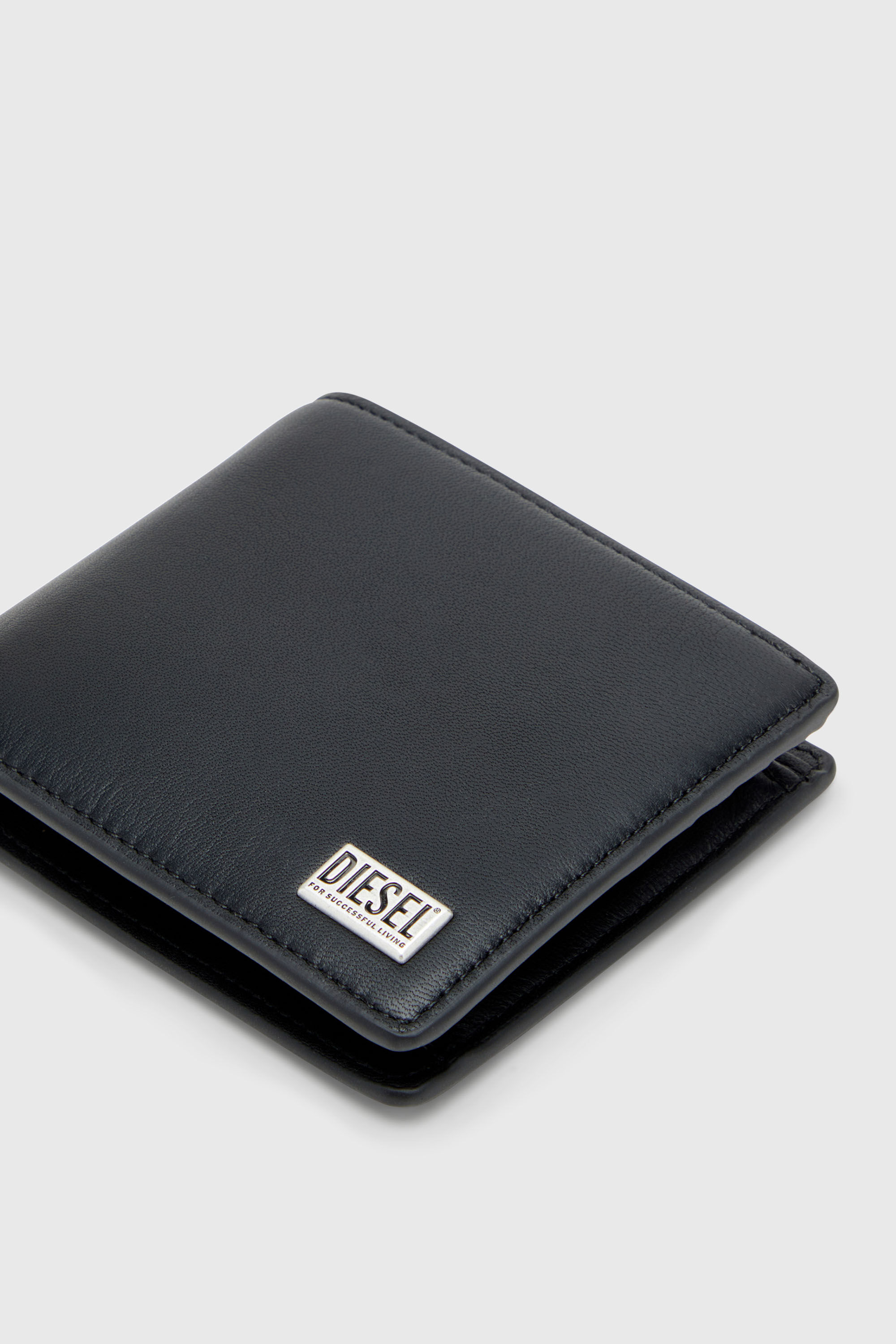 BISCOTTO BI FOLD COIN S 3D 二つ折りウォレット｜ブラック｜メンズ