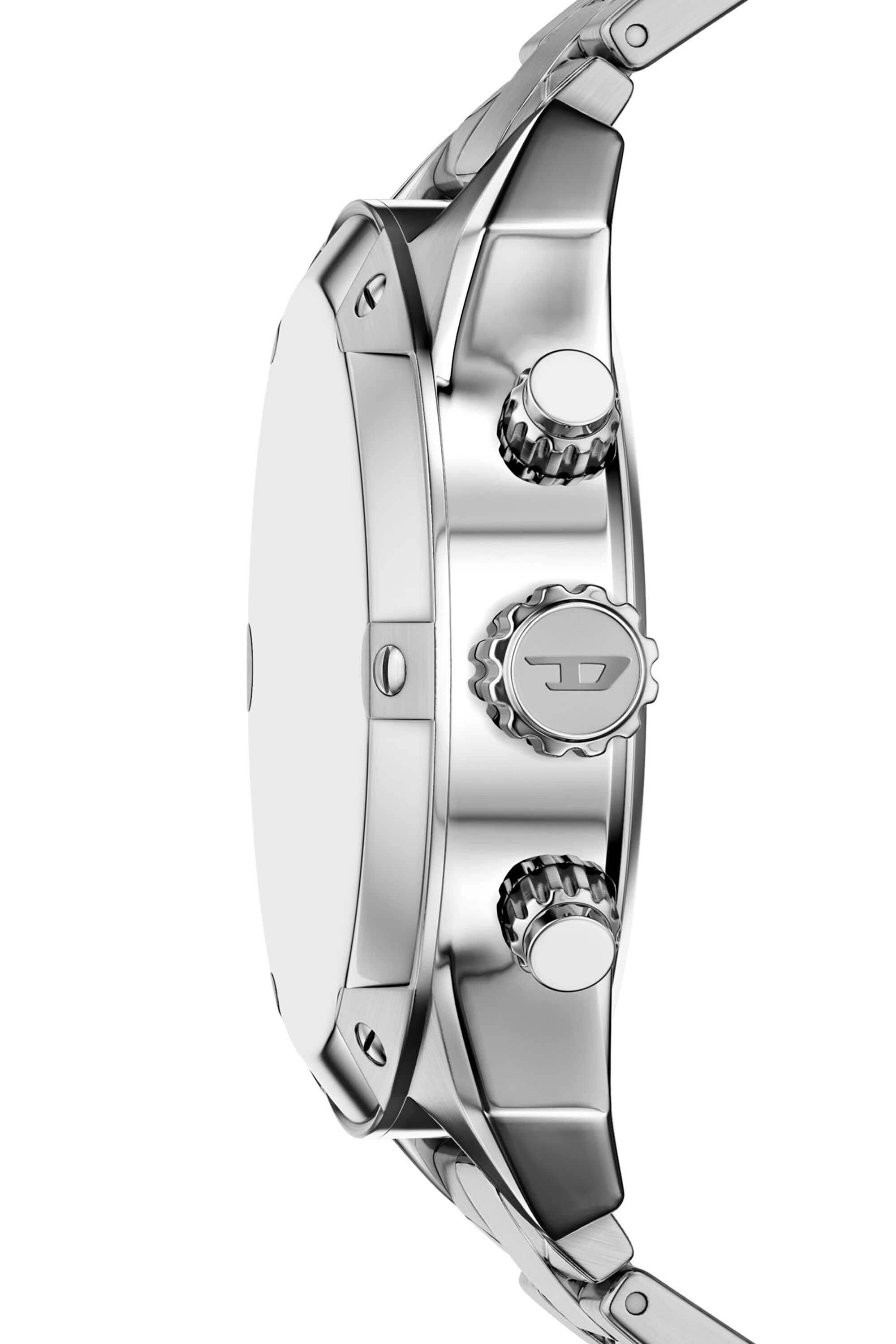 Diesel - DZ4712 WATCH, Male's Spiked stainless steel watch in シルバー - 3