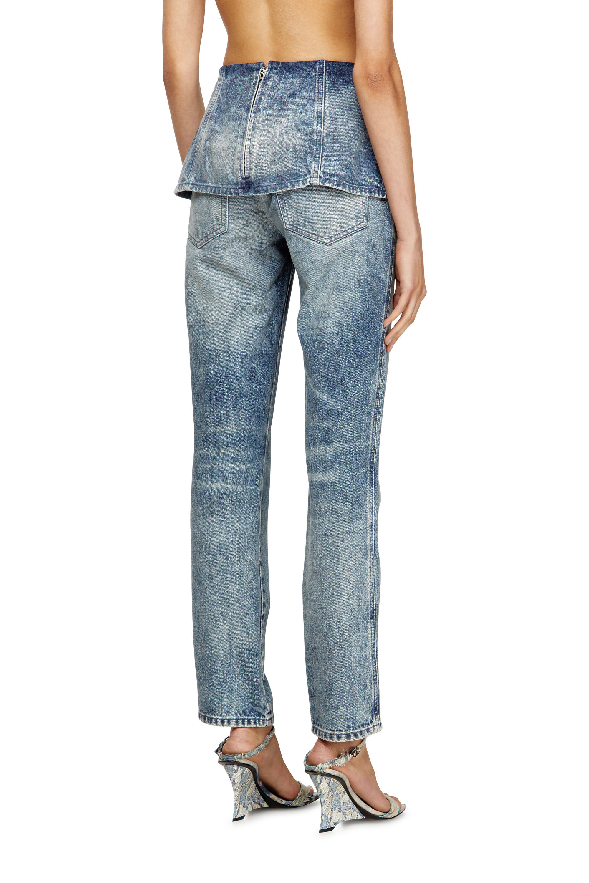 Diesel - Female's Slim Jeans D-Hourjian 007DA, ライトブルー - 5