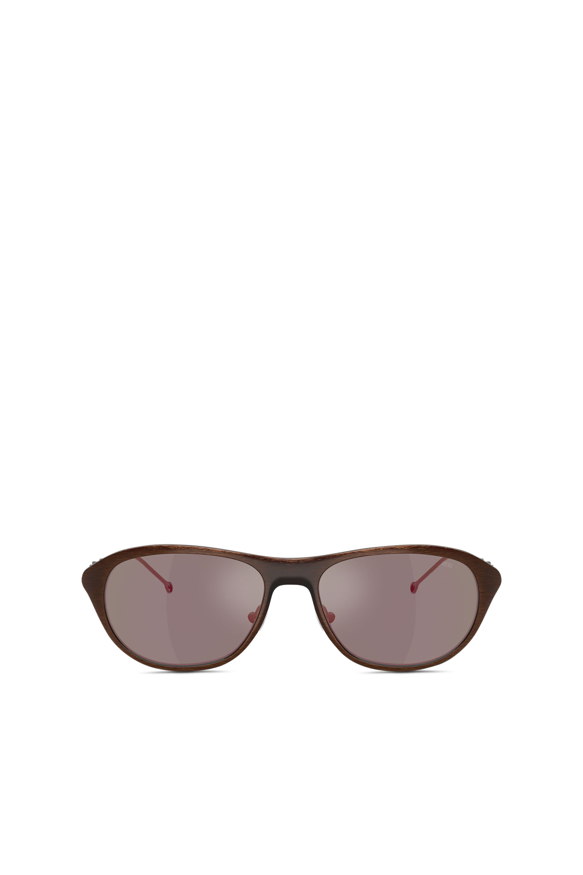 0DL1011 Rectangle sunglasses｜ゴールド｜ウィメンズ｜DIESEL