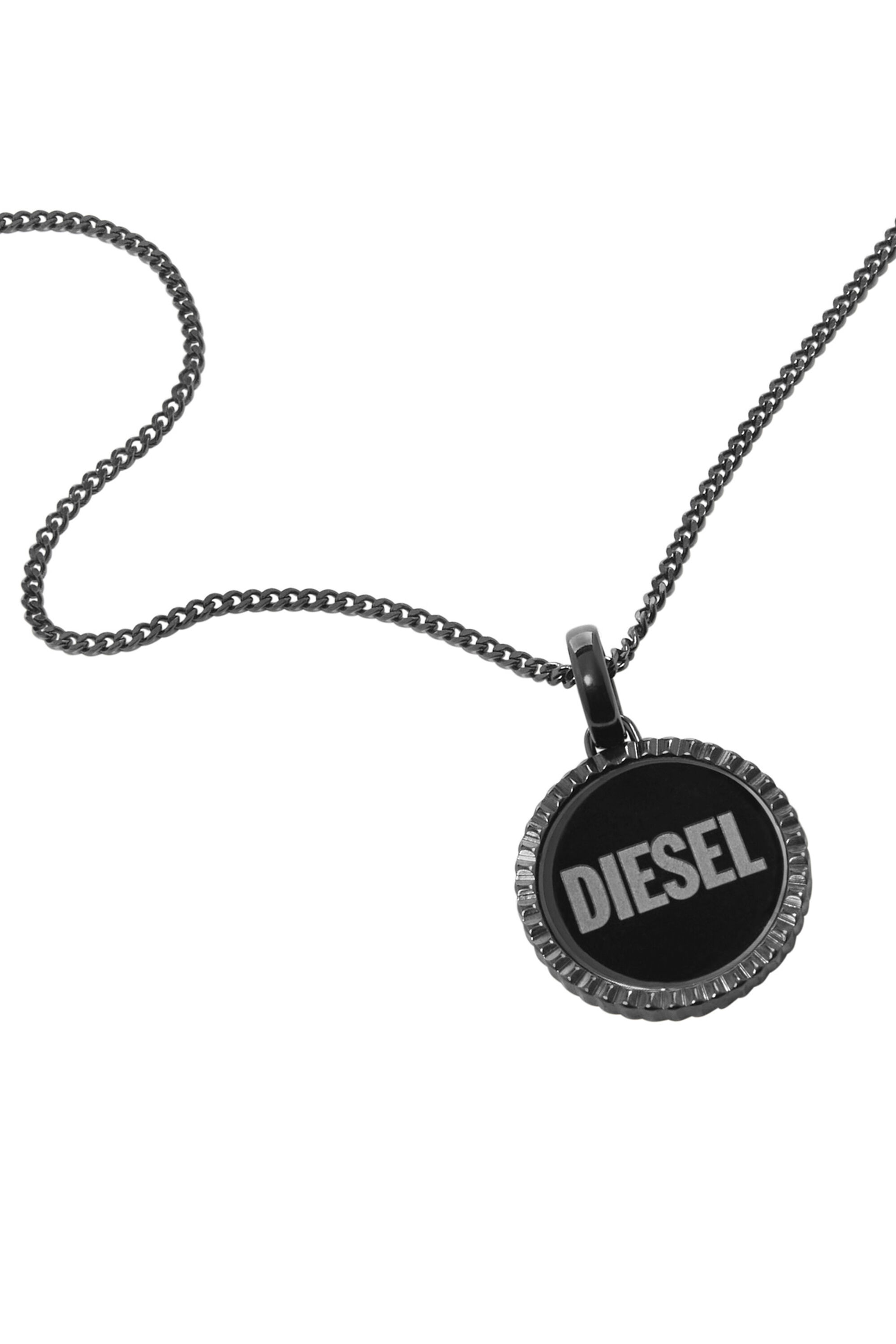 Diesel - DX1362, Unisex's ジュエリー ネックレス in ブラック - 1