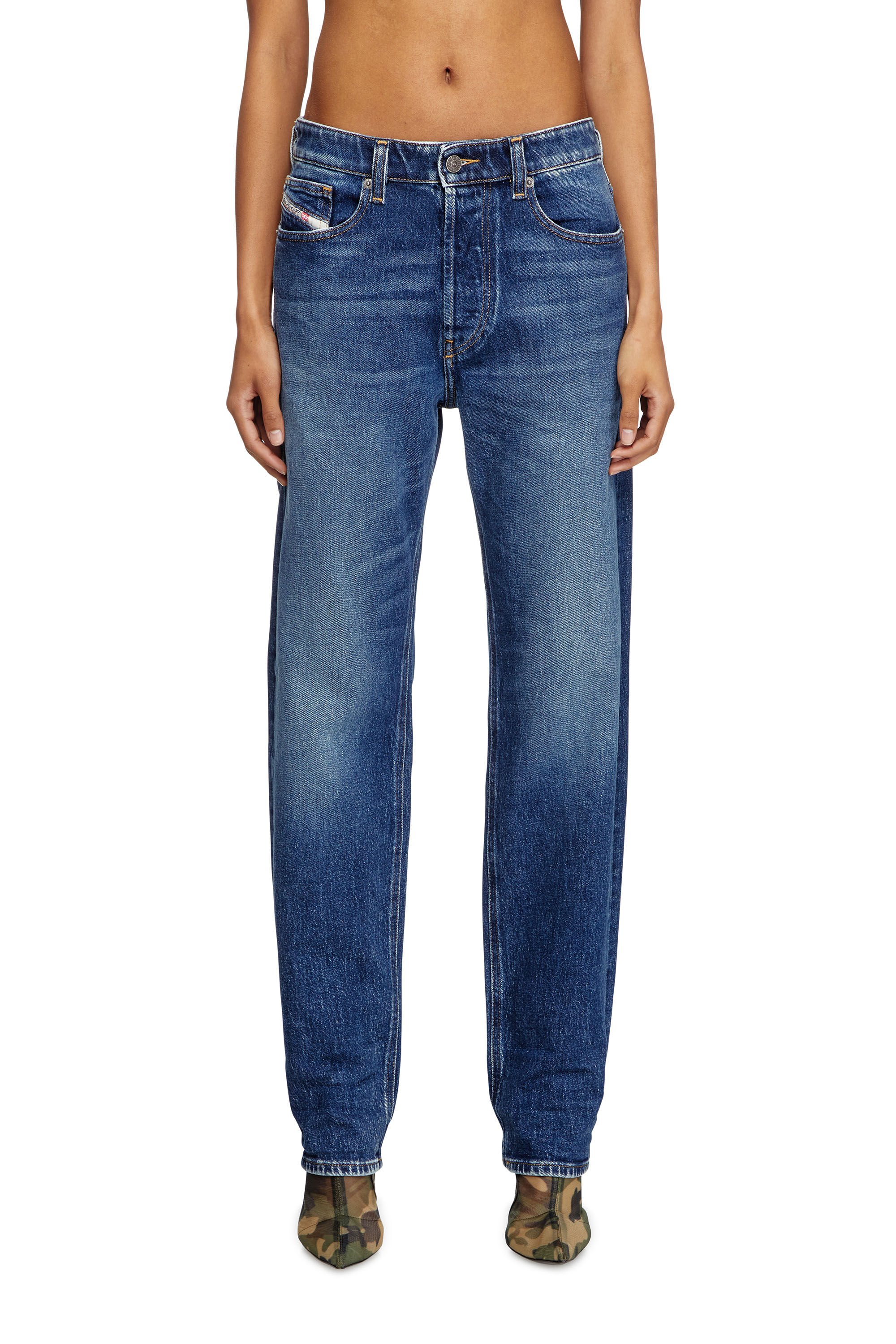 Diesel - Female's Regular Jeans 1988 D-Ark 09L21, ダークブルー - 3